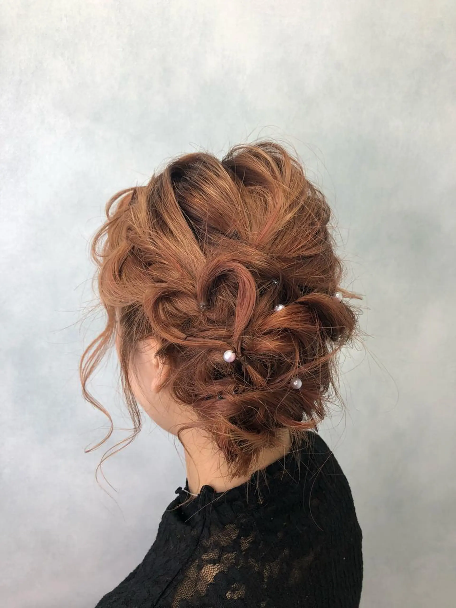 ミディアム ヘアアレンジ ヘアセット メンズ多数⚡ブリーチ 特化💚Acchonのヘアスタイル