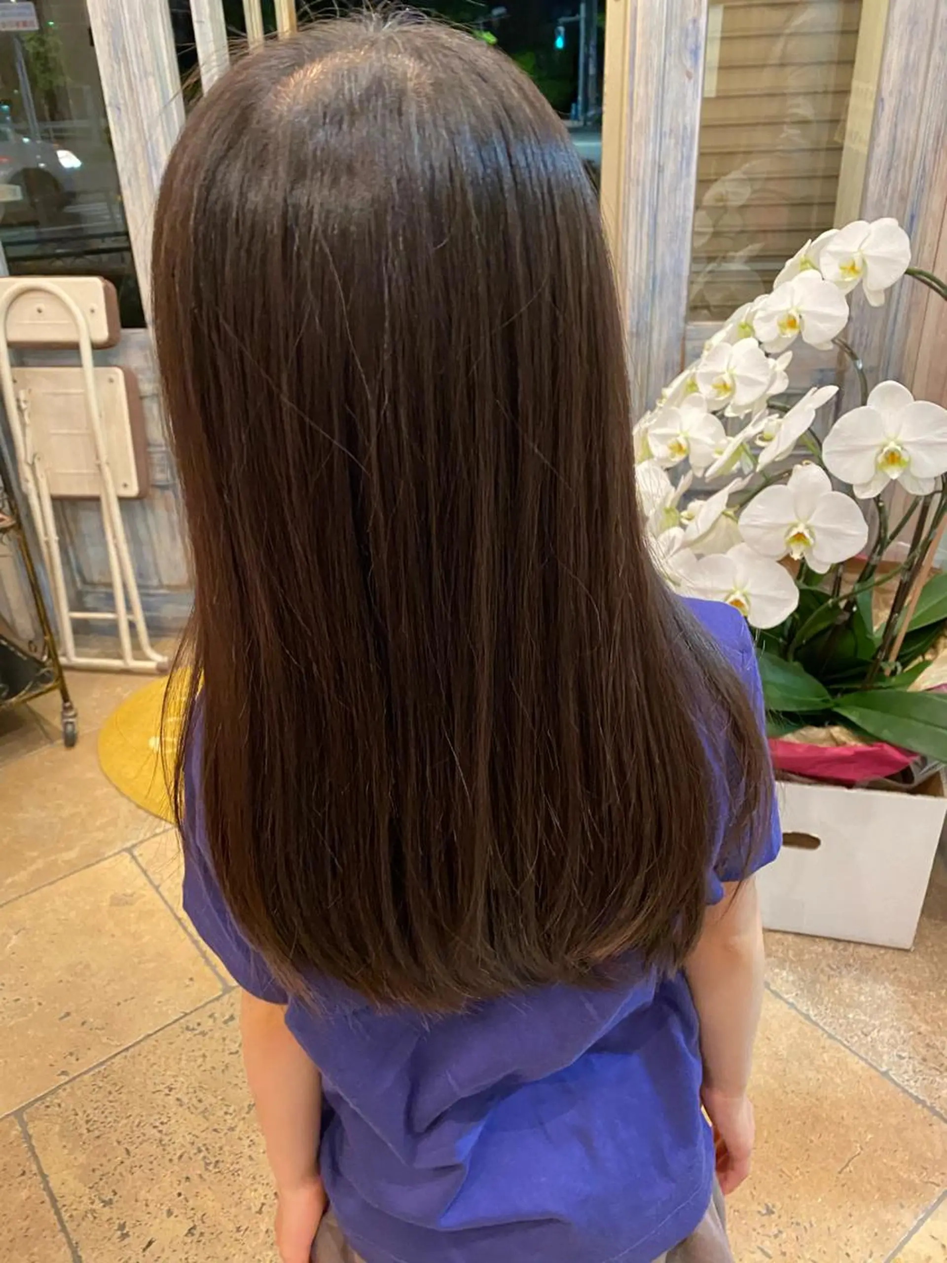 ロング 井上 日菜乃のヘアスタイル