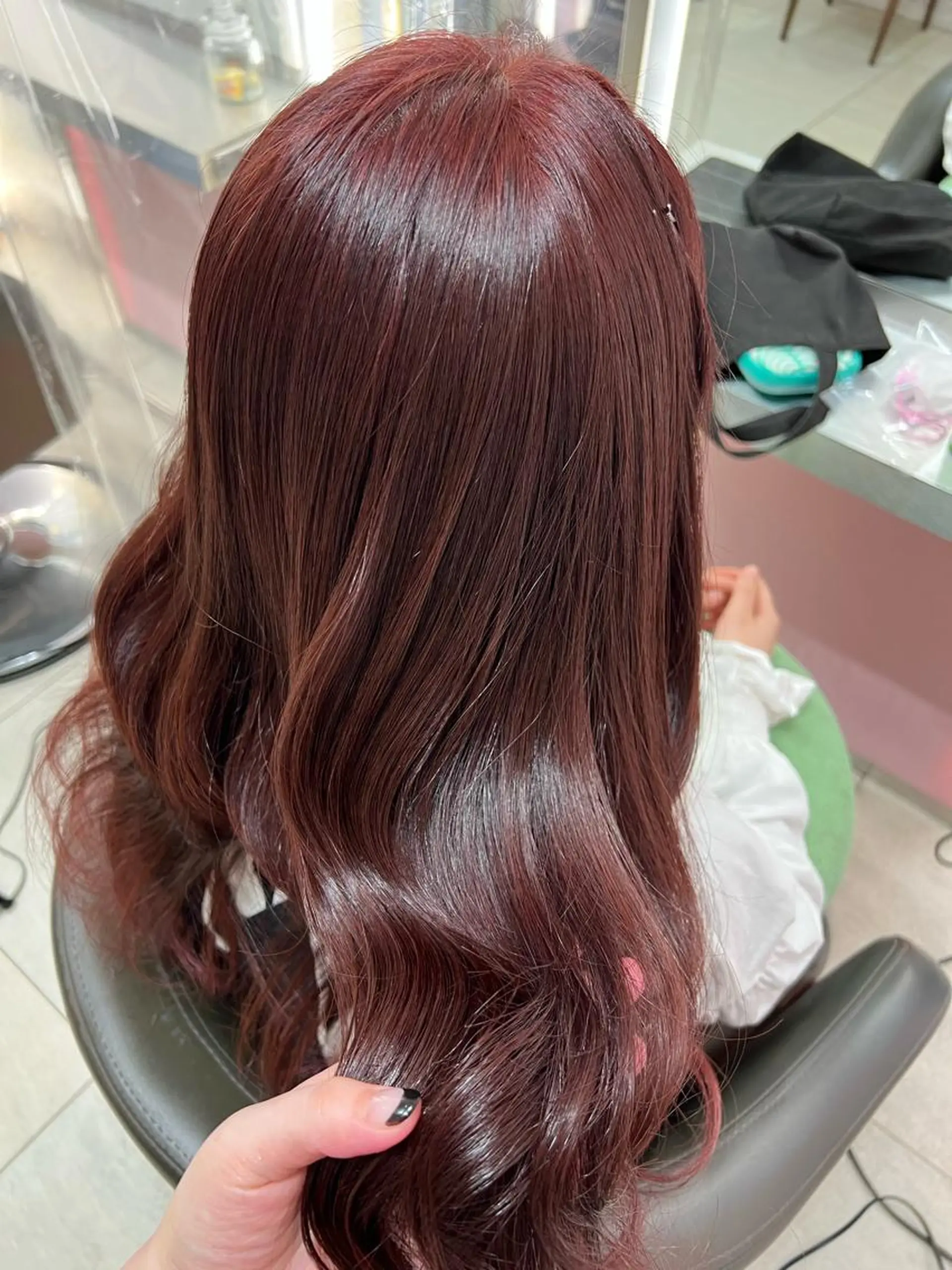 ロング Eleanor 池袋 ミカのヘアスタイル