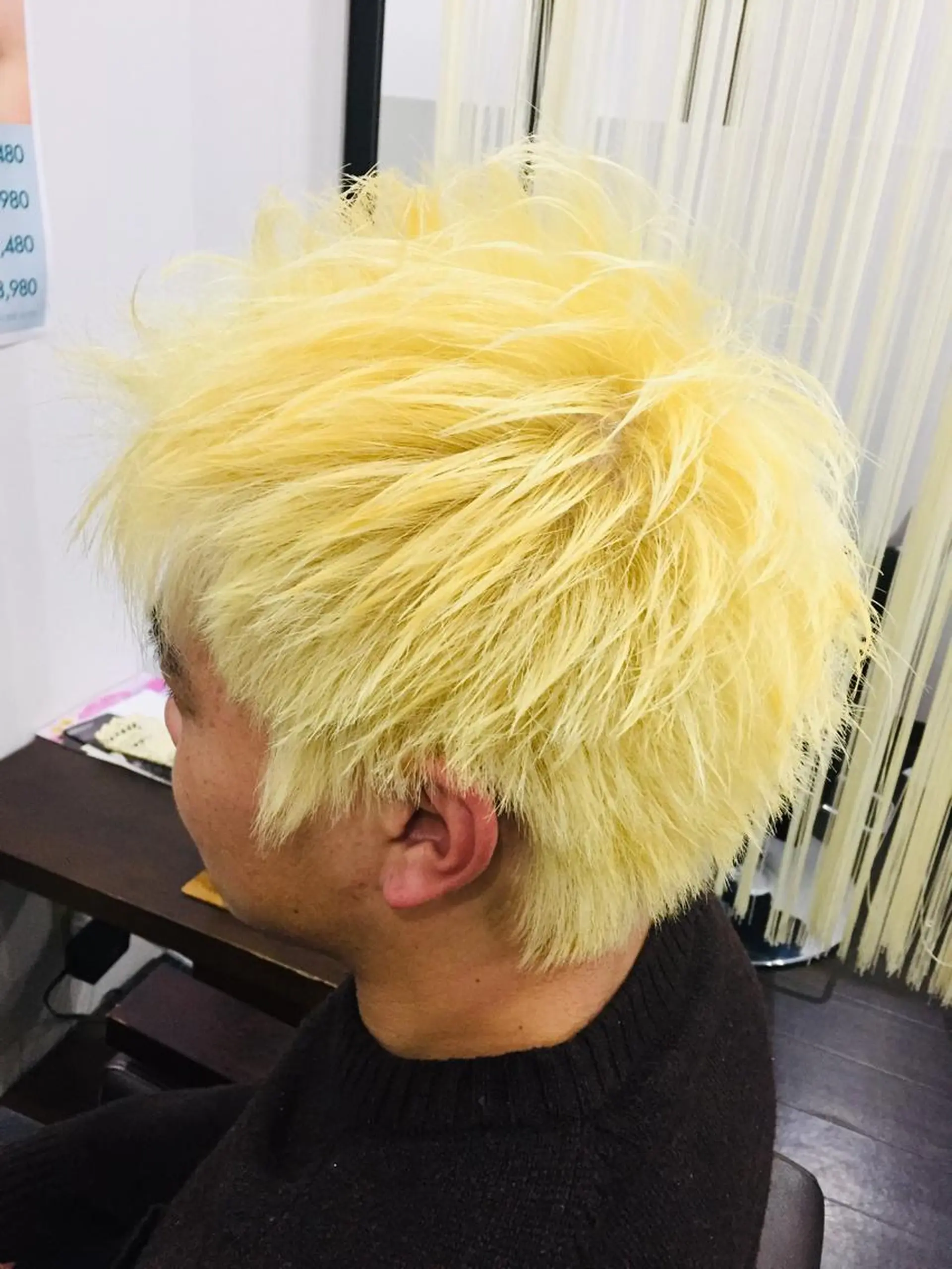 ショート カラー メンズ 阿久津 泰幸のヘアスタイル