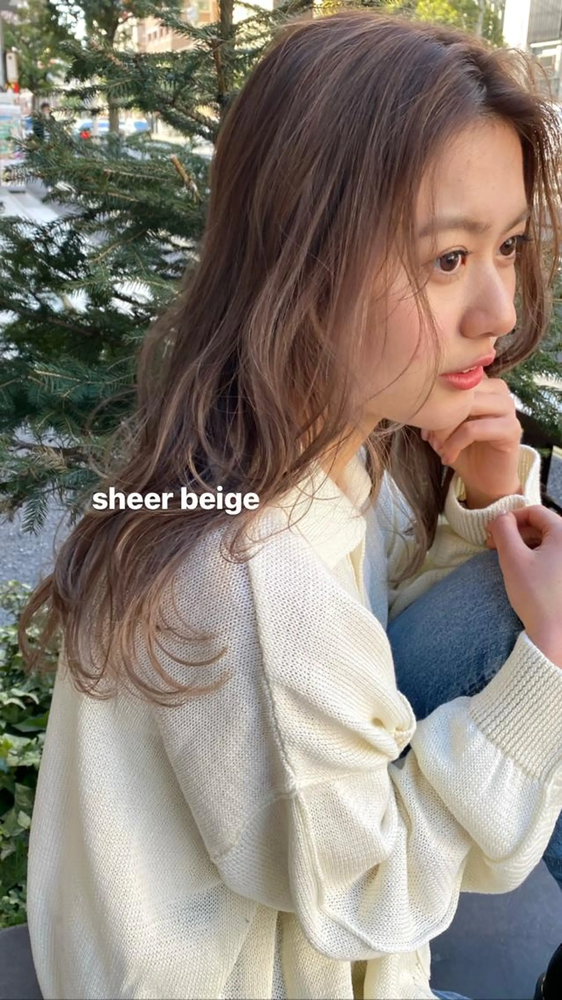 ロング カラー Pia ツボイ ケイタのヘアスタイル