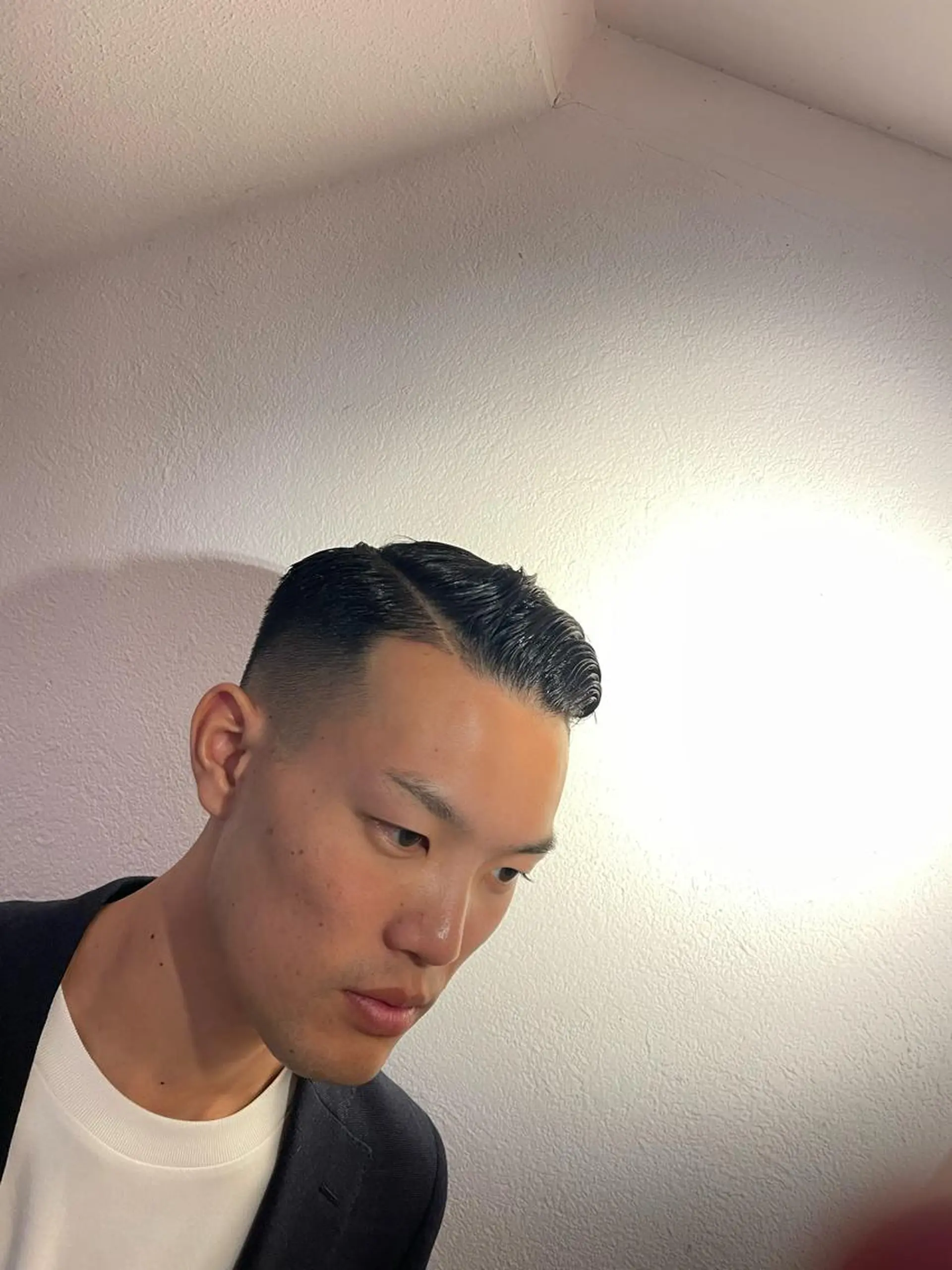 ショート メンズ フェードカット 瀬波 秀行のヘアスタイル