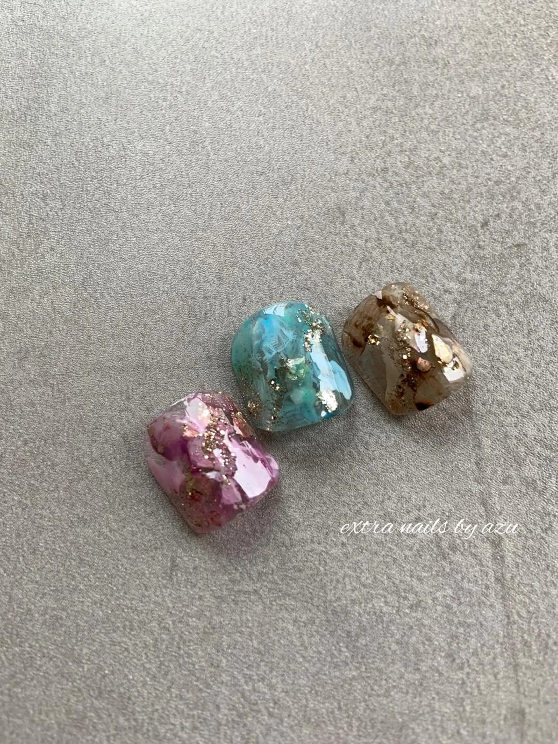 ネイル アートネイル フットネイル extranails ／lemellaのネイルデザイン