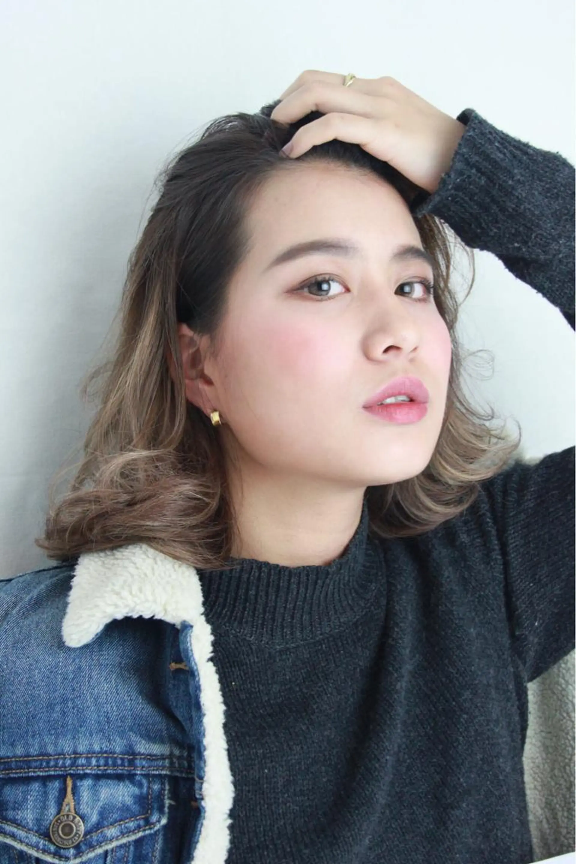 ミディアム H所属・H (エイチ) 烏丸御池店のヘアスタイル