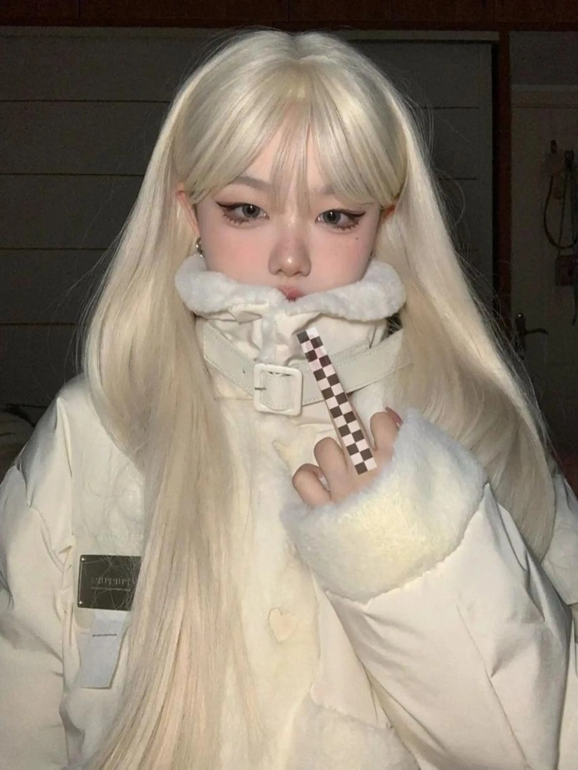 カラー 大人っぽ韓国🤍ブリ ーチ/mitsukiのヘアスタイル