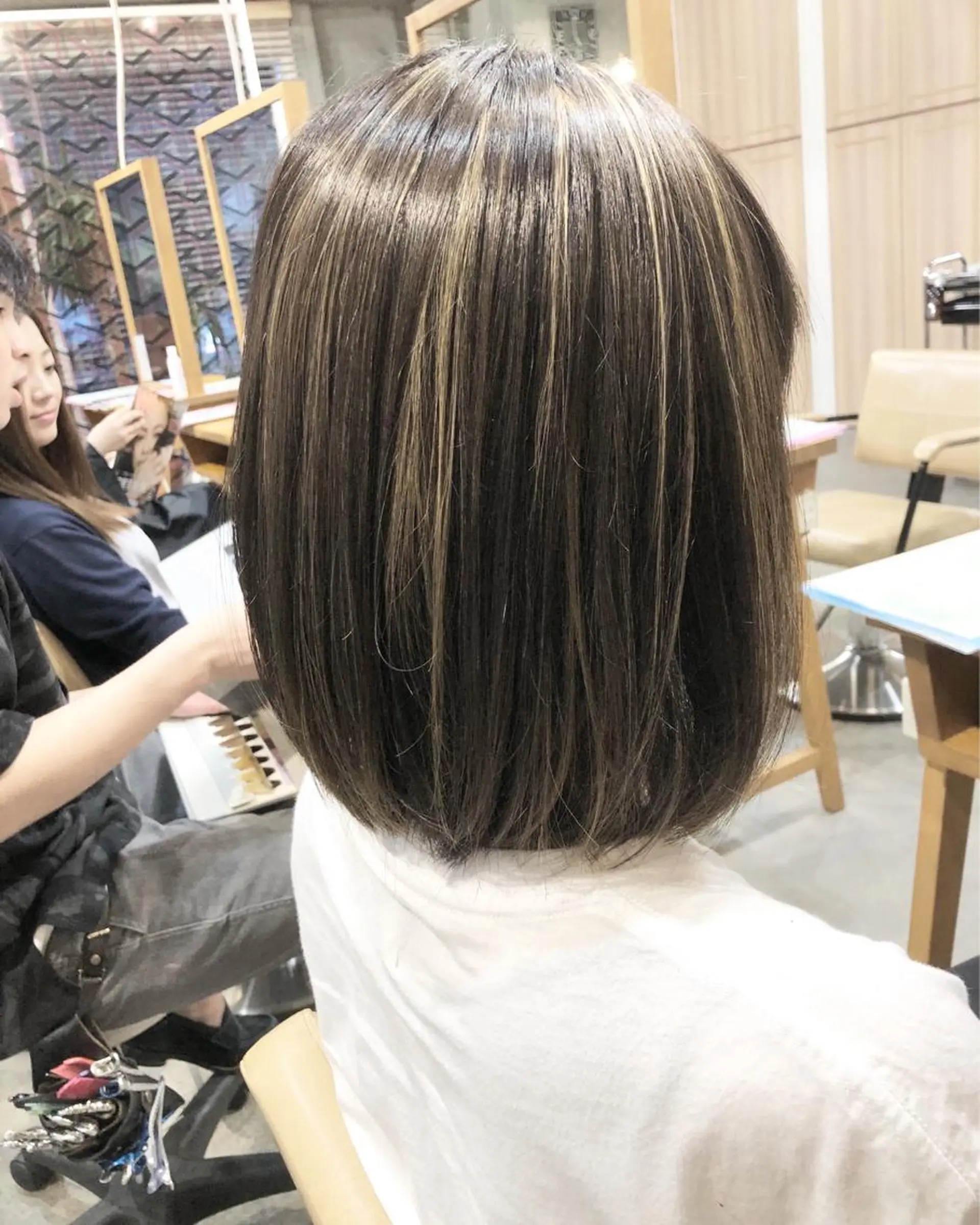 ミディアム カラー 🌼圧倒的な口コミ数 BRAVE柏東口のヘアスタイル