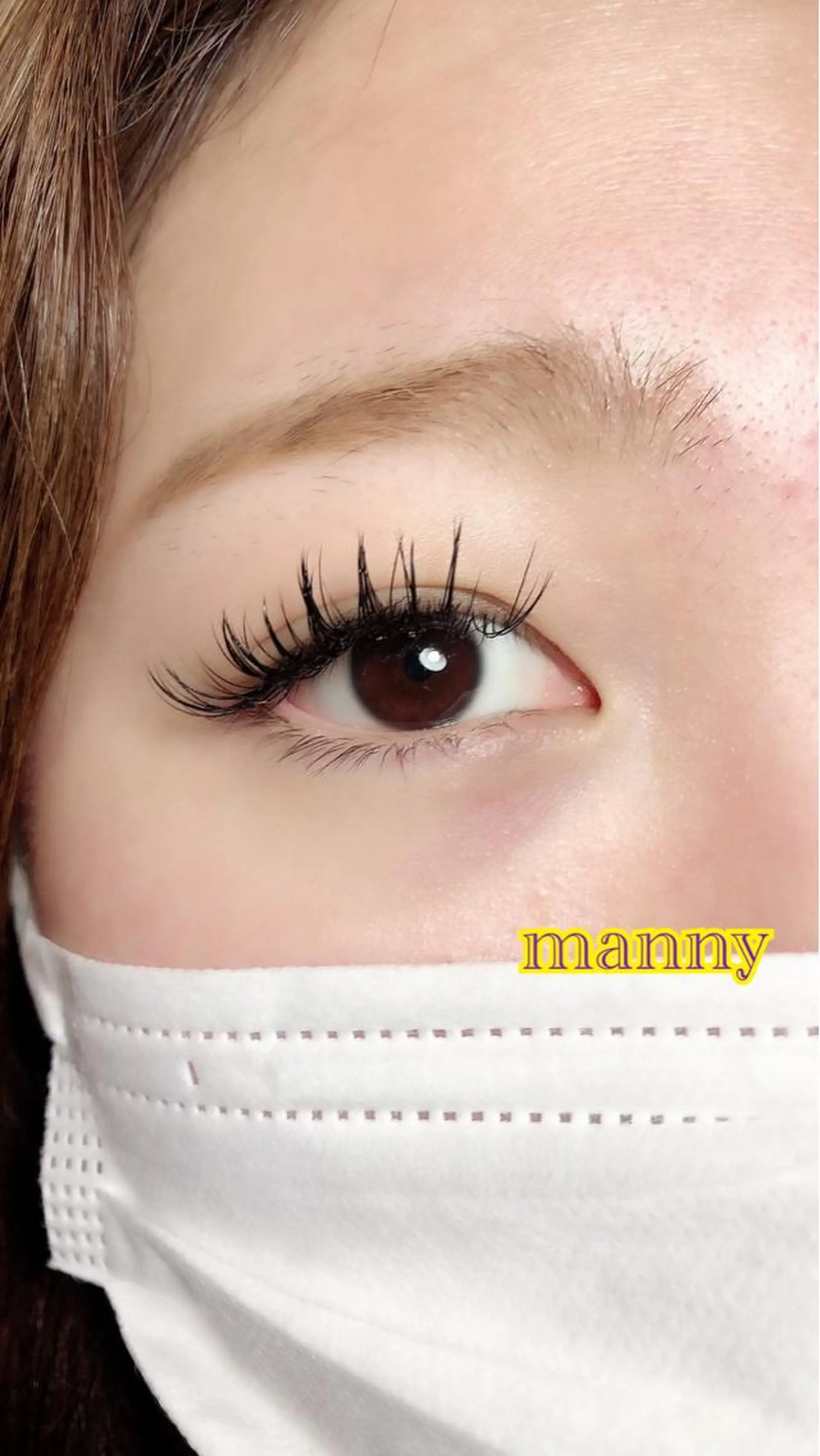 マツエク・マツパ manny eyelashのマツエク・マツパデザイン