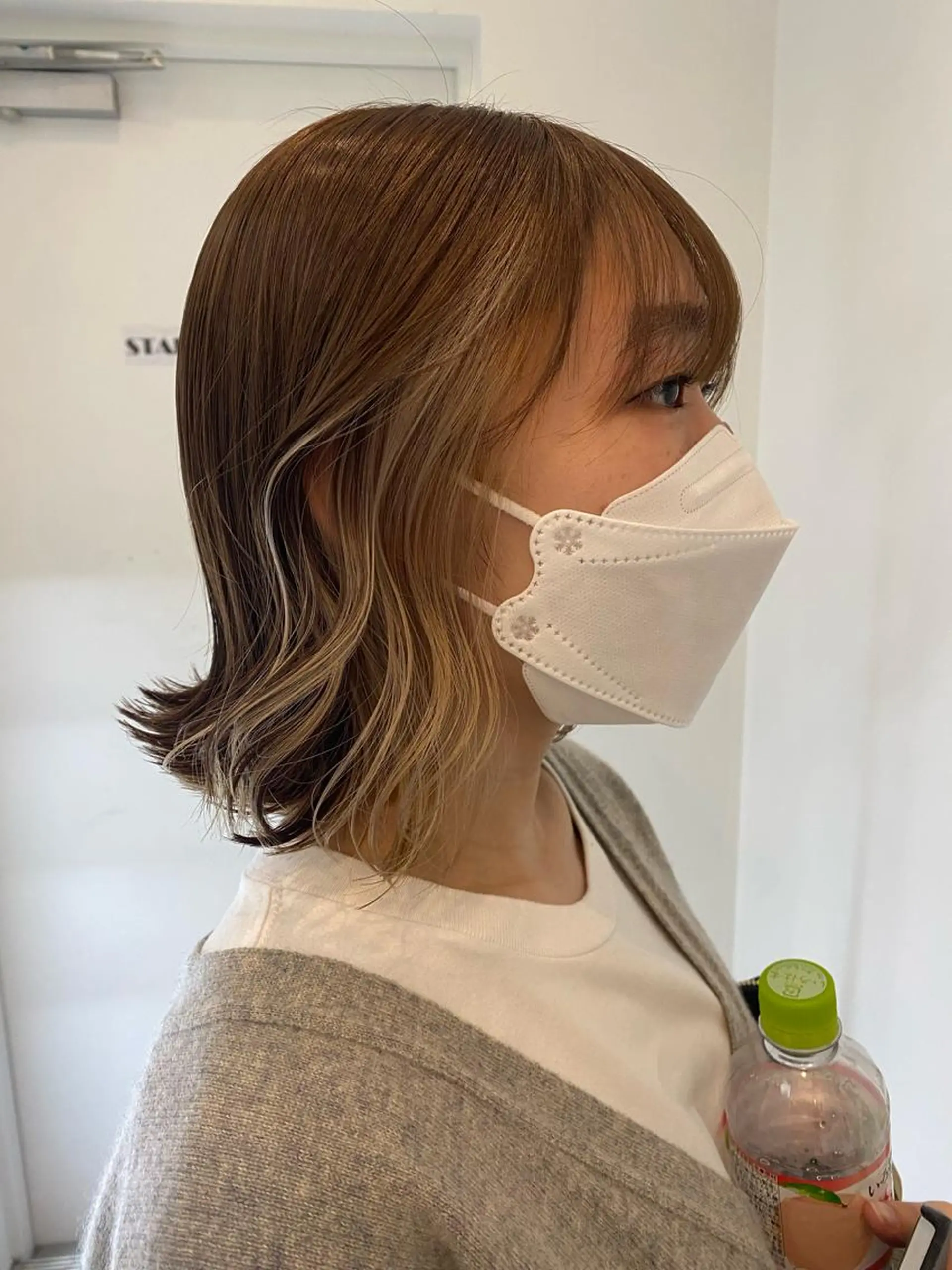 ミディアム 髪質改善/ TECHIのヘアスタイル