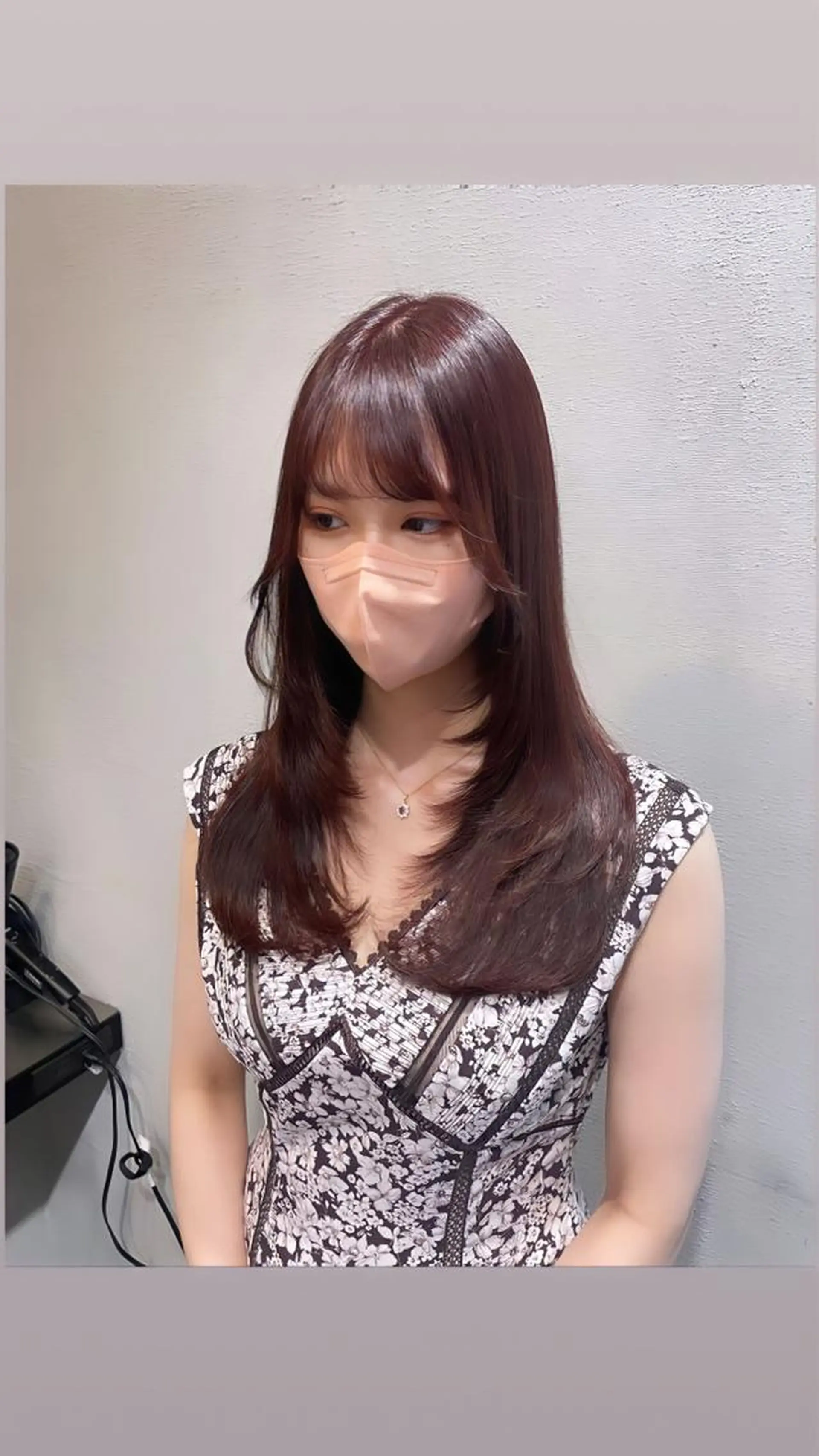 ロング 銀座／レイヤーカット 🤍内野すみれのヘアスタイル