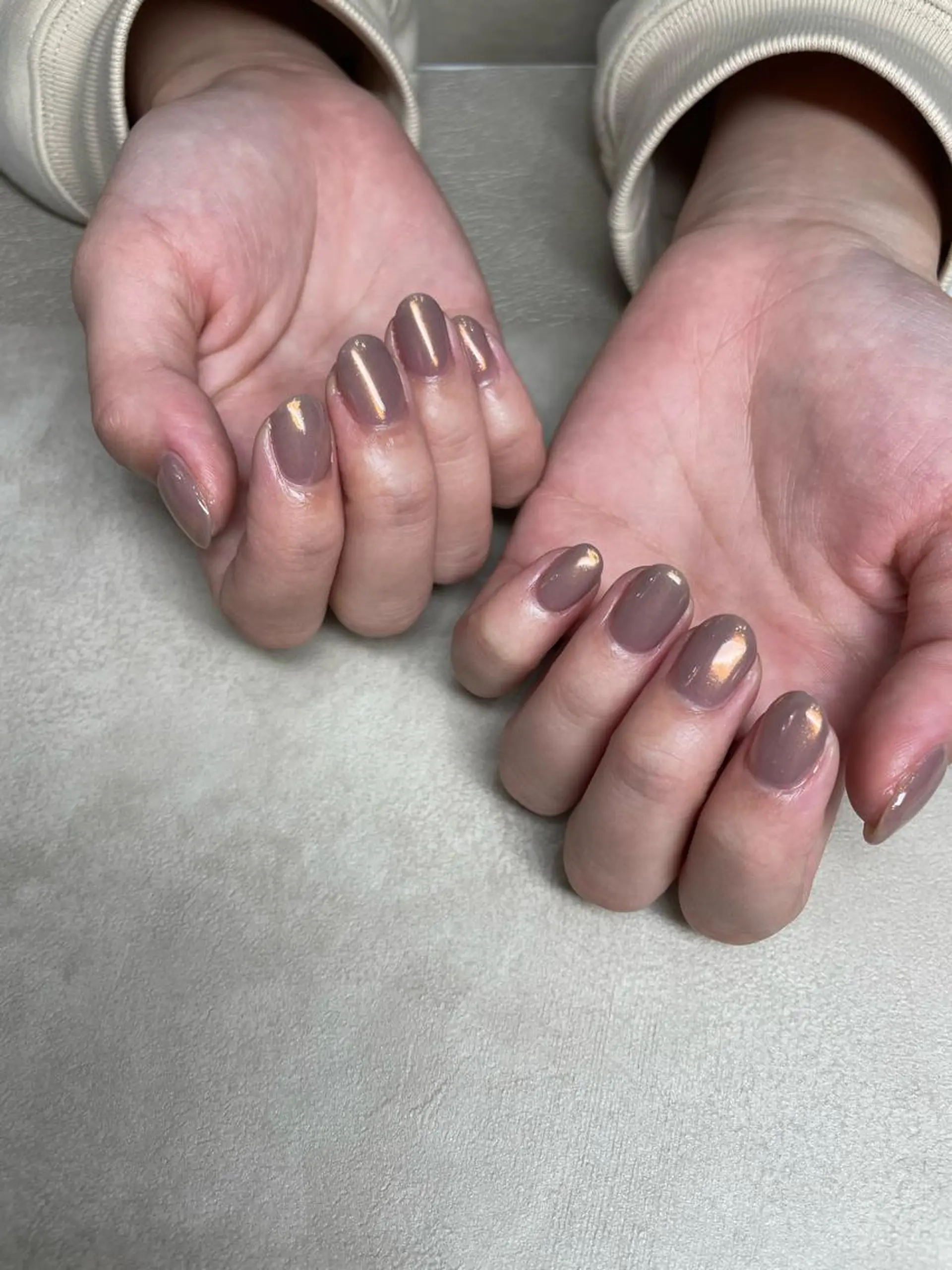 ネイル オーロラネイル ミラーネイル with hues所属・with hues AYAのネイルデザイン