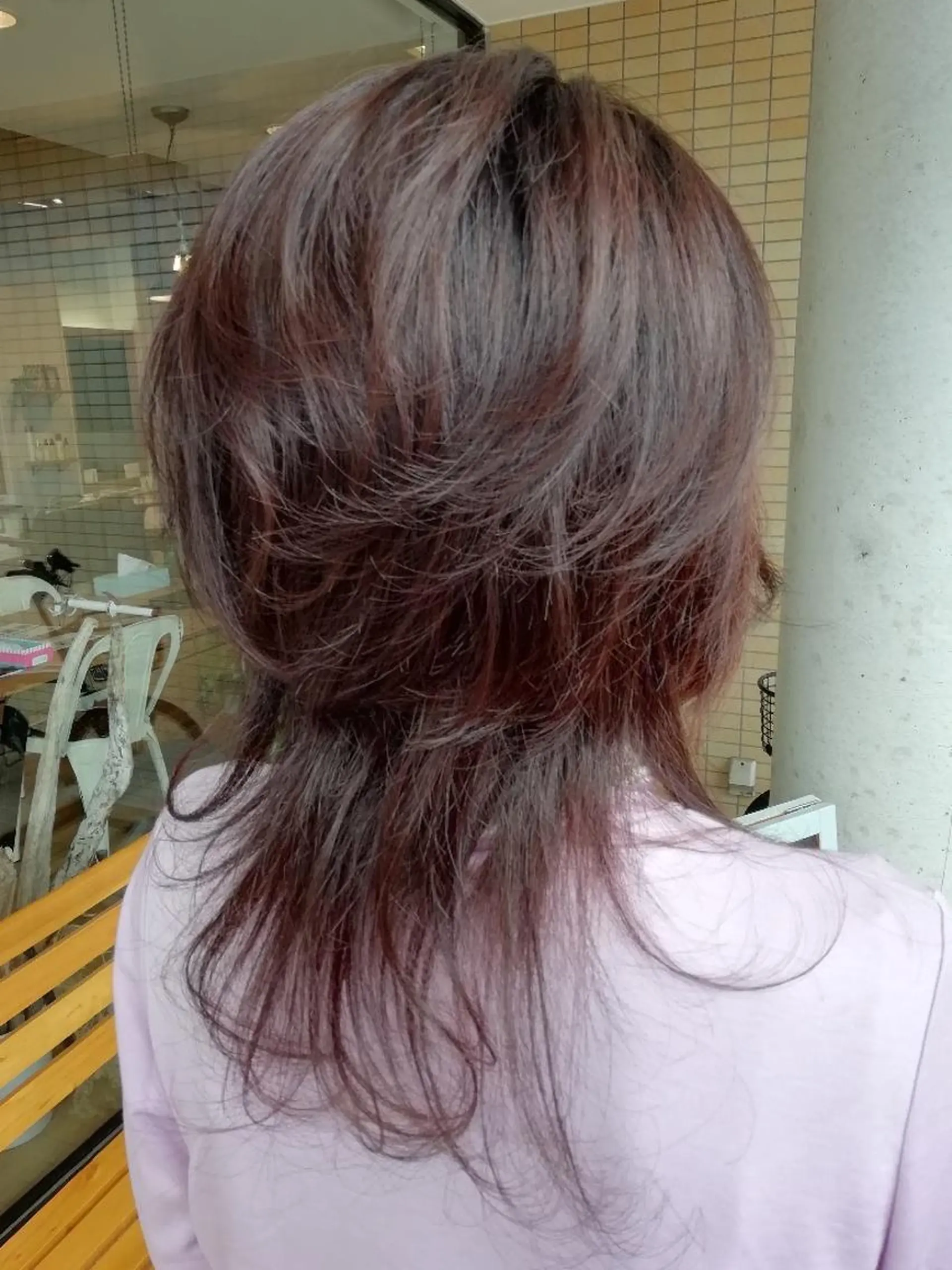 カラー 堀 望美のヘアスタイル