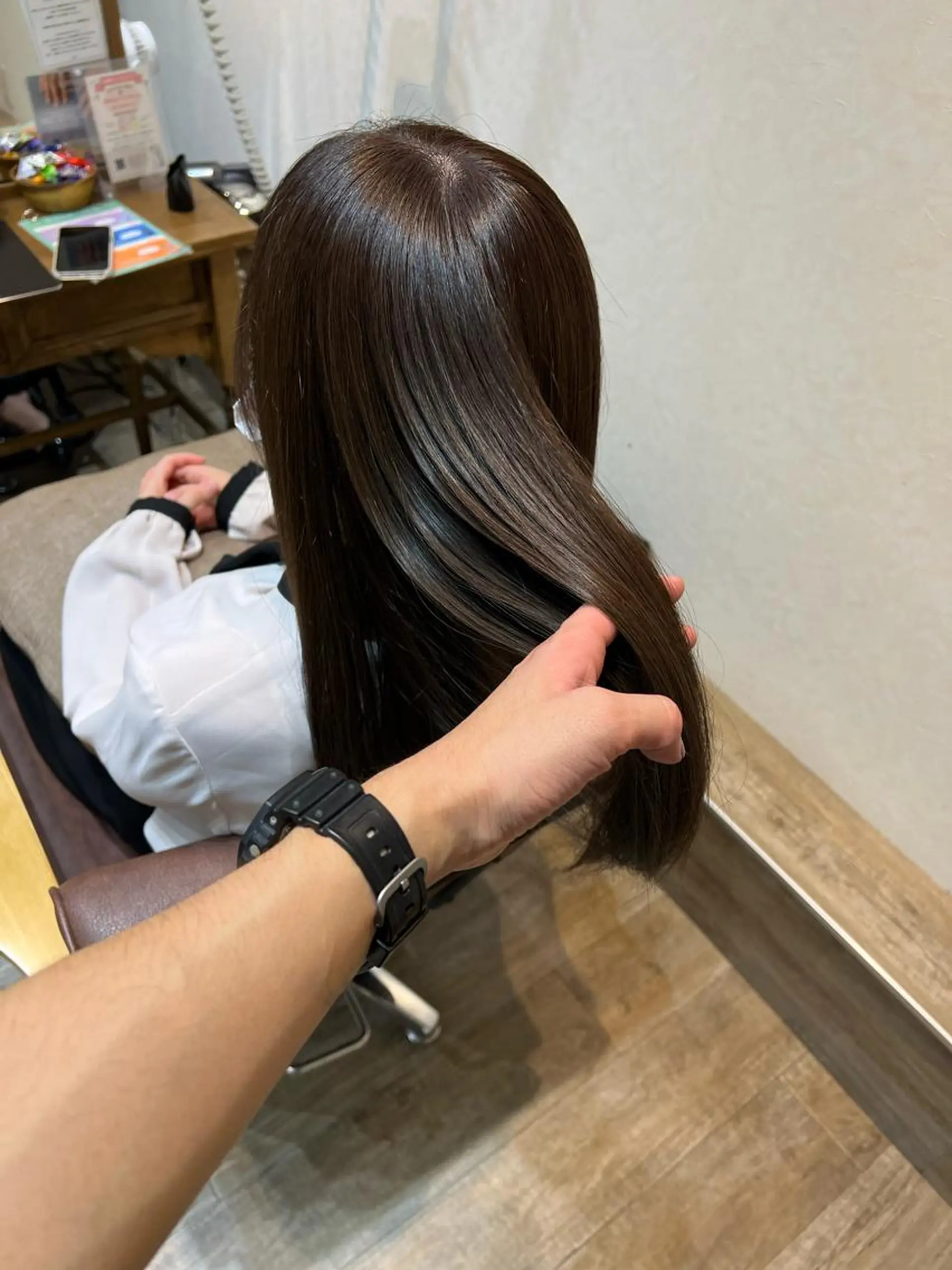 ショート カラー 透明感カラー トリートメント カット ヘアカラー トリートメント ブリーチ/髪質改善/ レイヤー/YUTO‎のヘアスタイル