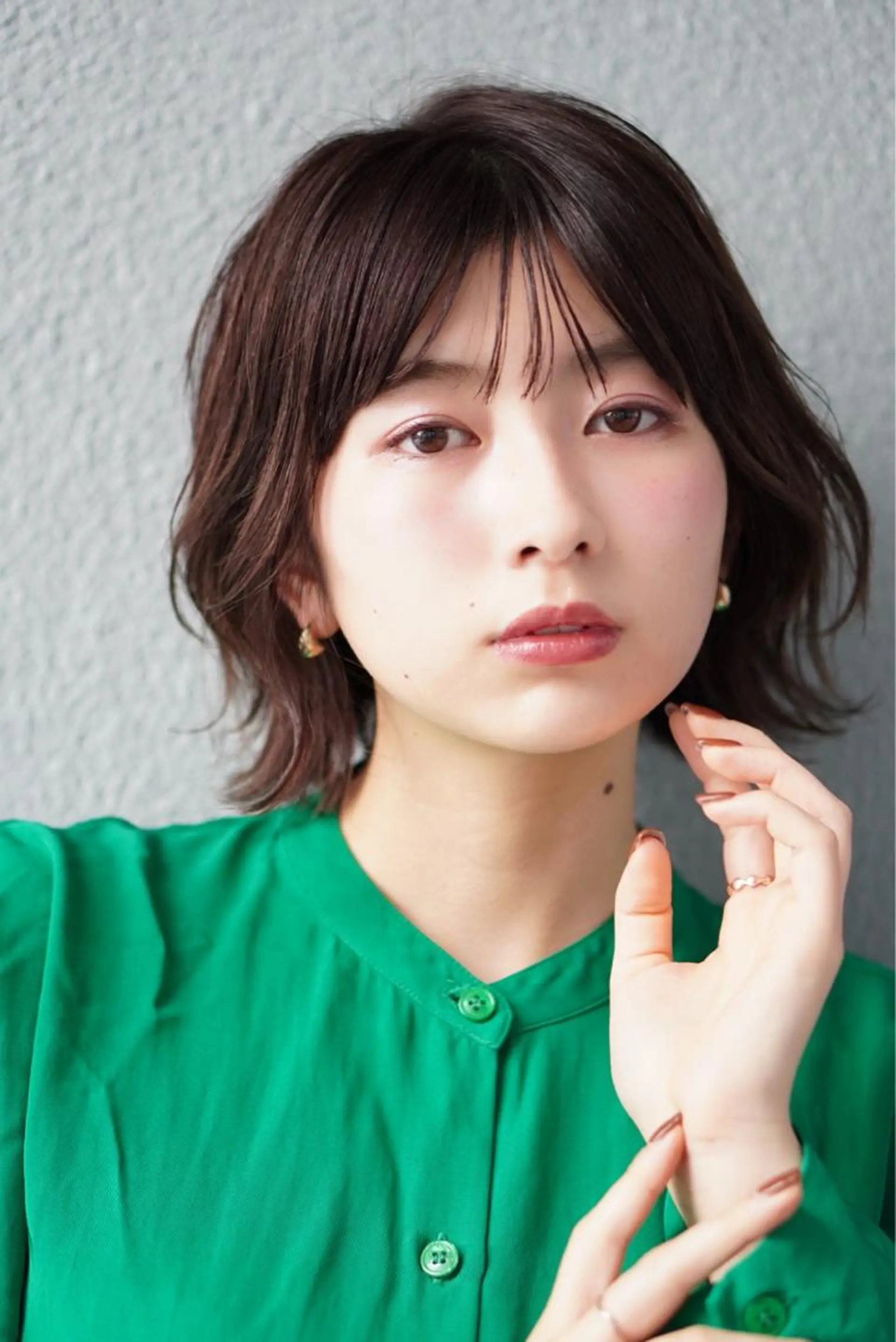 ショート パーマ レイヤーカットのプロ 大人ヘア宮森貴志のヘアスタイル