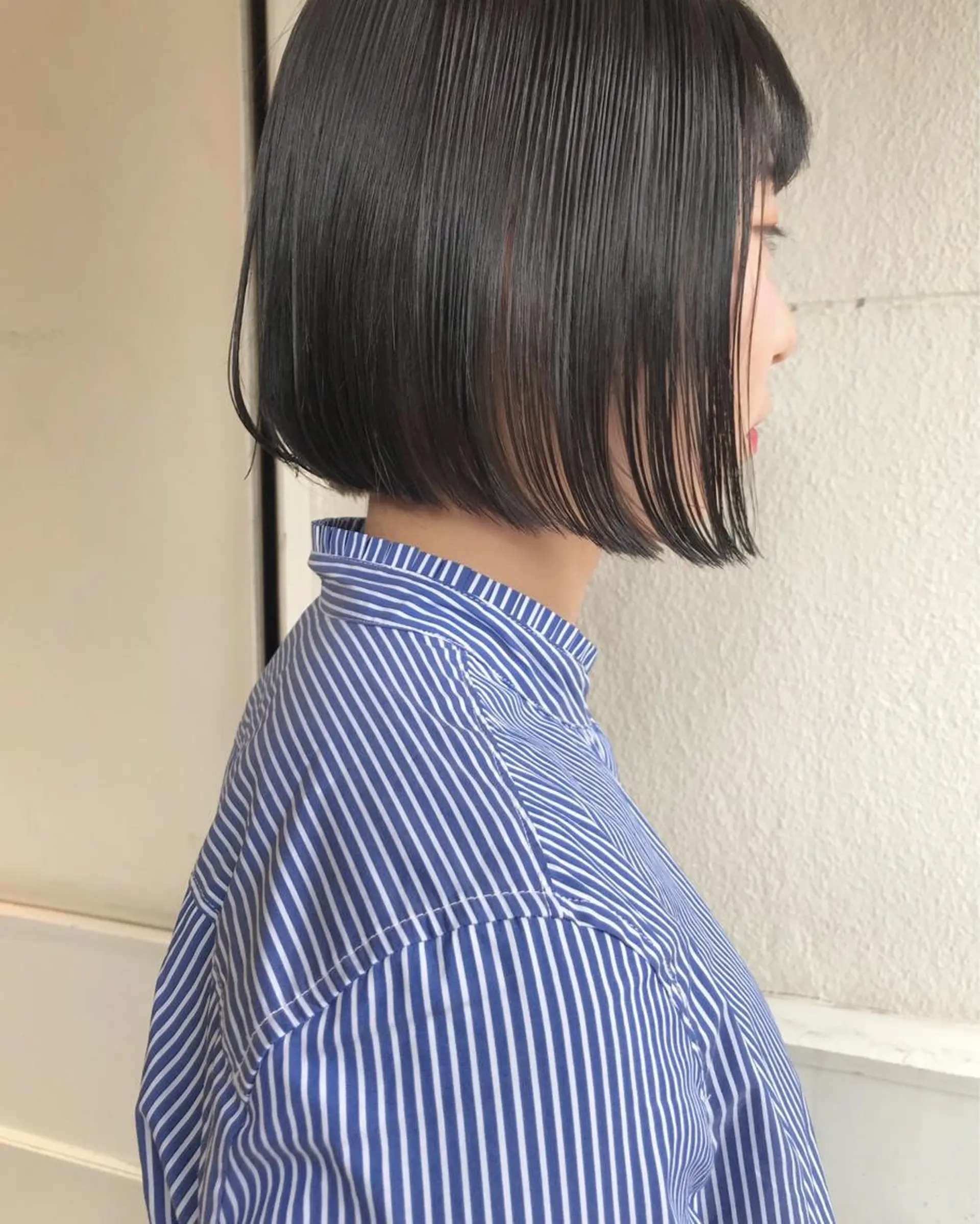 ショート ボブ カット ヘアカラー トリートメント Musiiik hairのヘアスタイル