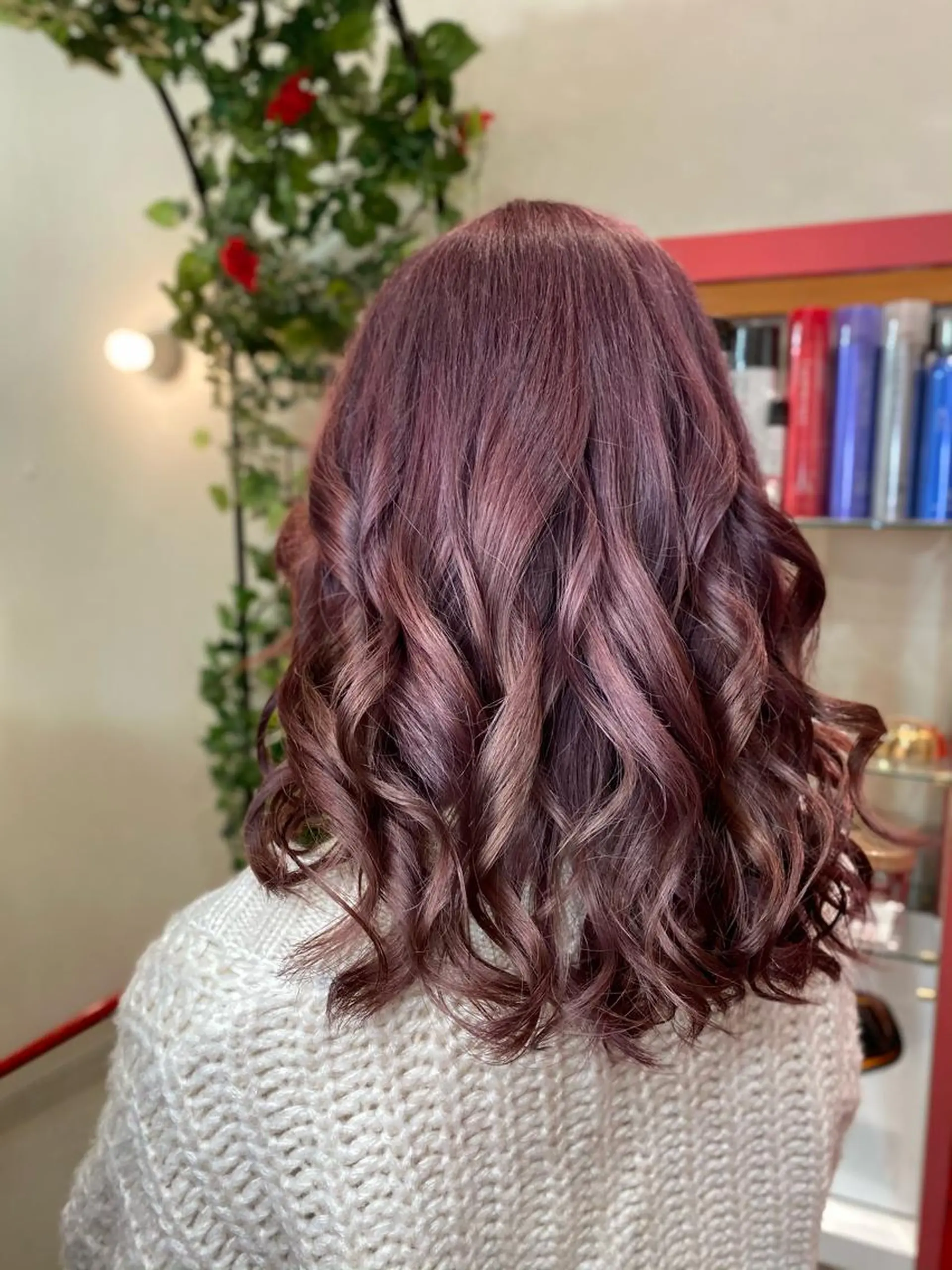 ミディアム ヘアカラー ゆぴ☾‪/推しカラー /ハイトーンのヘアスタイル