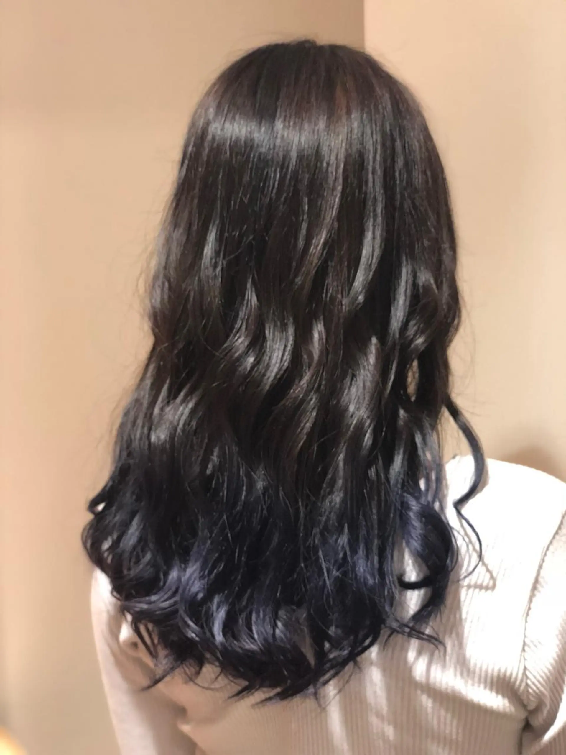 セミロング カラー 髪質改善 MAKIのヘアスタイル