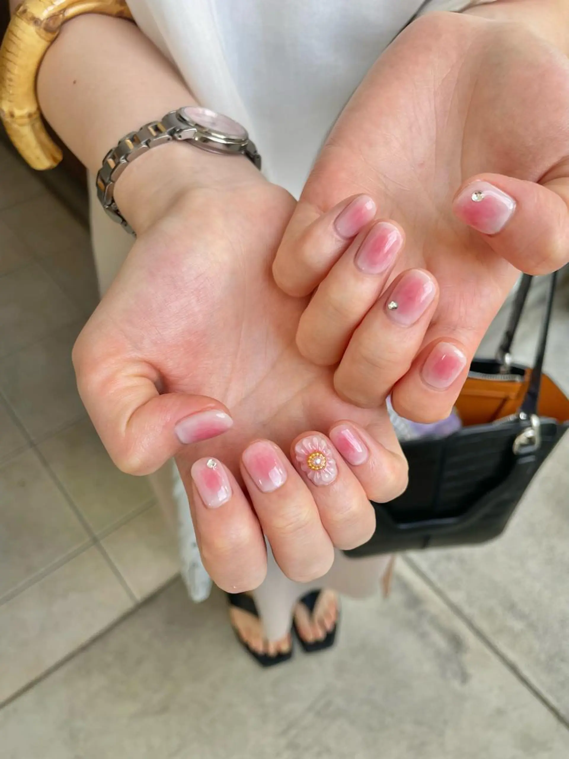 ネイル ハンドネイル Radia bykaonailsのネイルデザイン