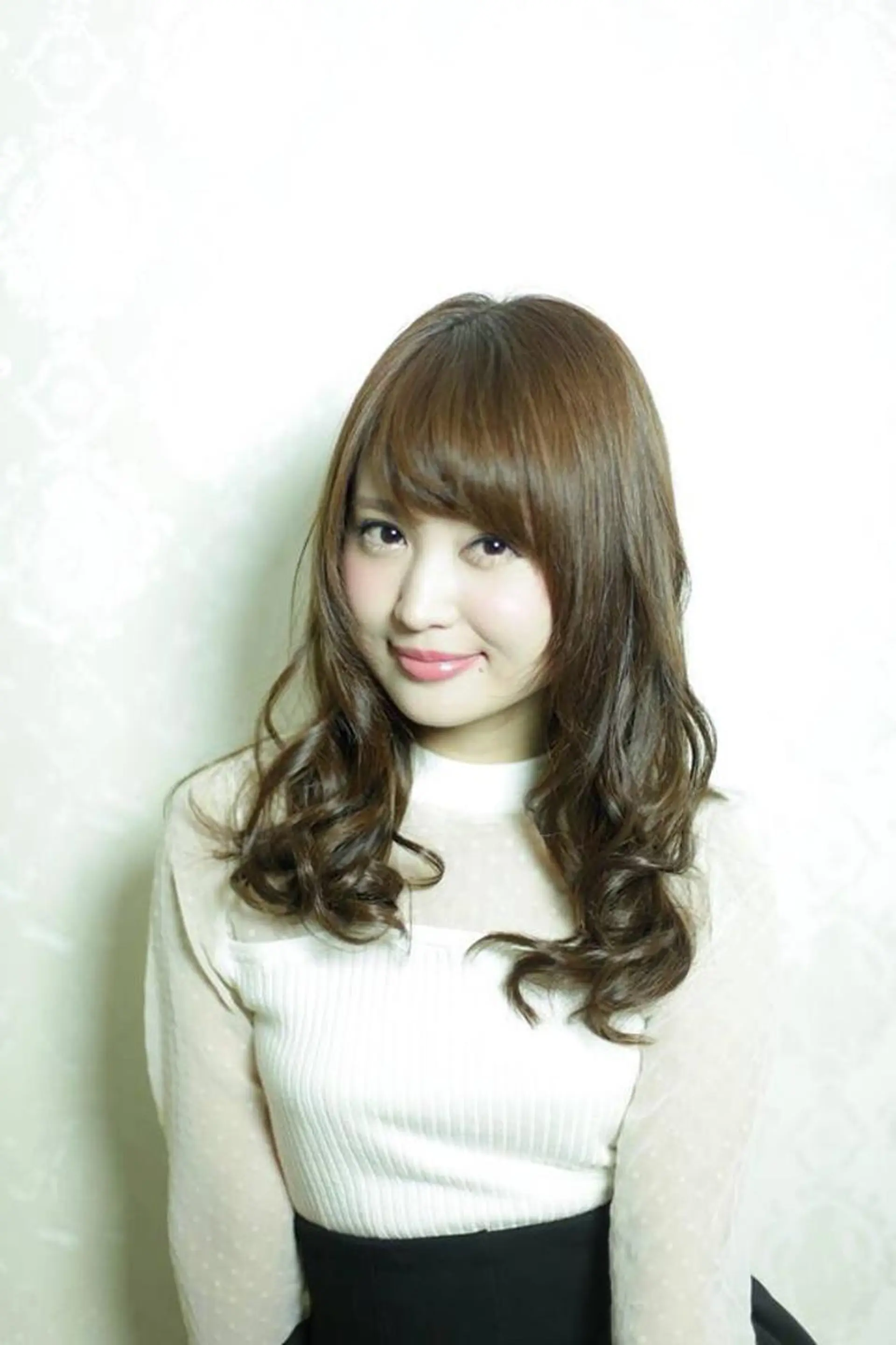 ミディアム セミロング ロング カラー 透明感カラー レイヤーカット 縮毛矯正⭐️ TAKAHIROのヘアスタイル