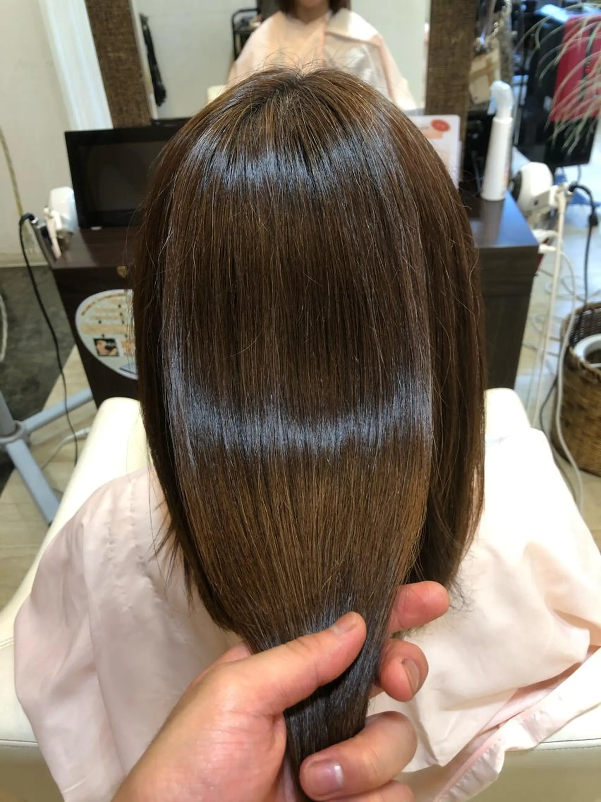 セミロング メンズパーマ 赤司 泰樹のヘアスタイル