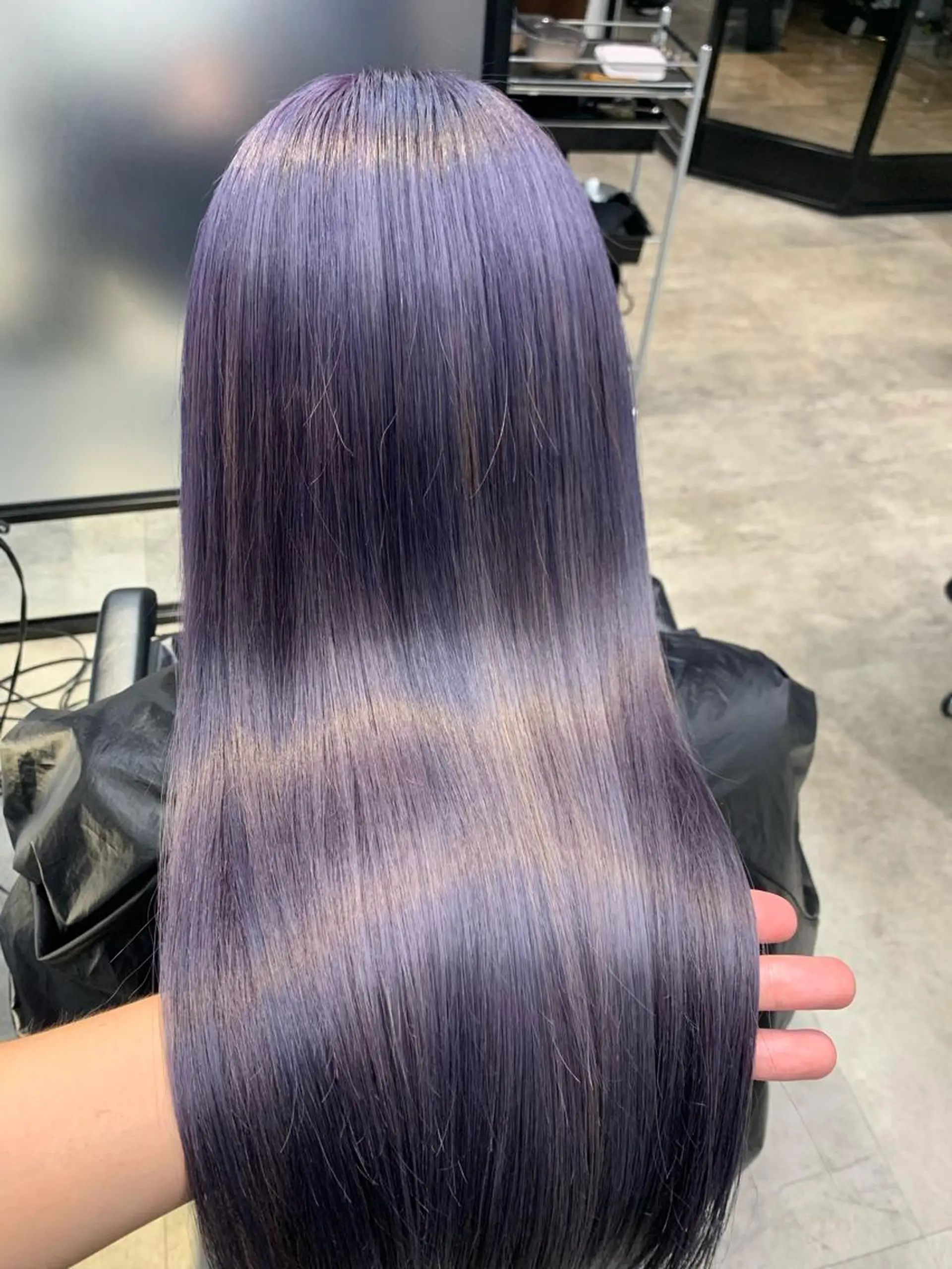 ロング トリートメント 及川シゲル 髪質改善講師のヘアスタイル