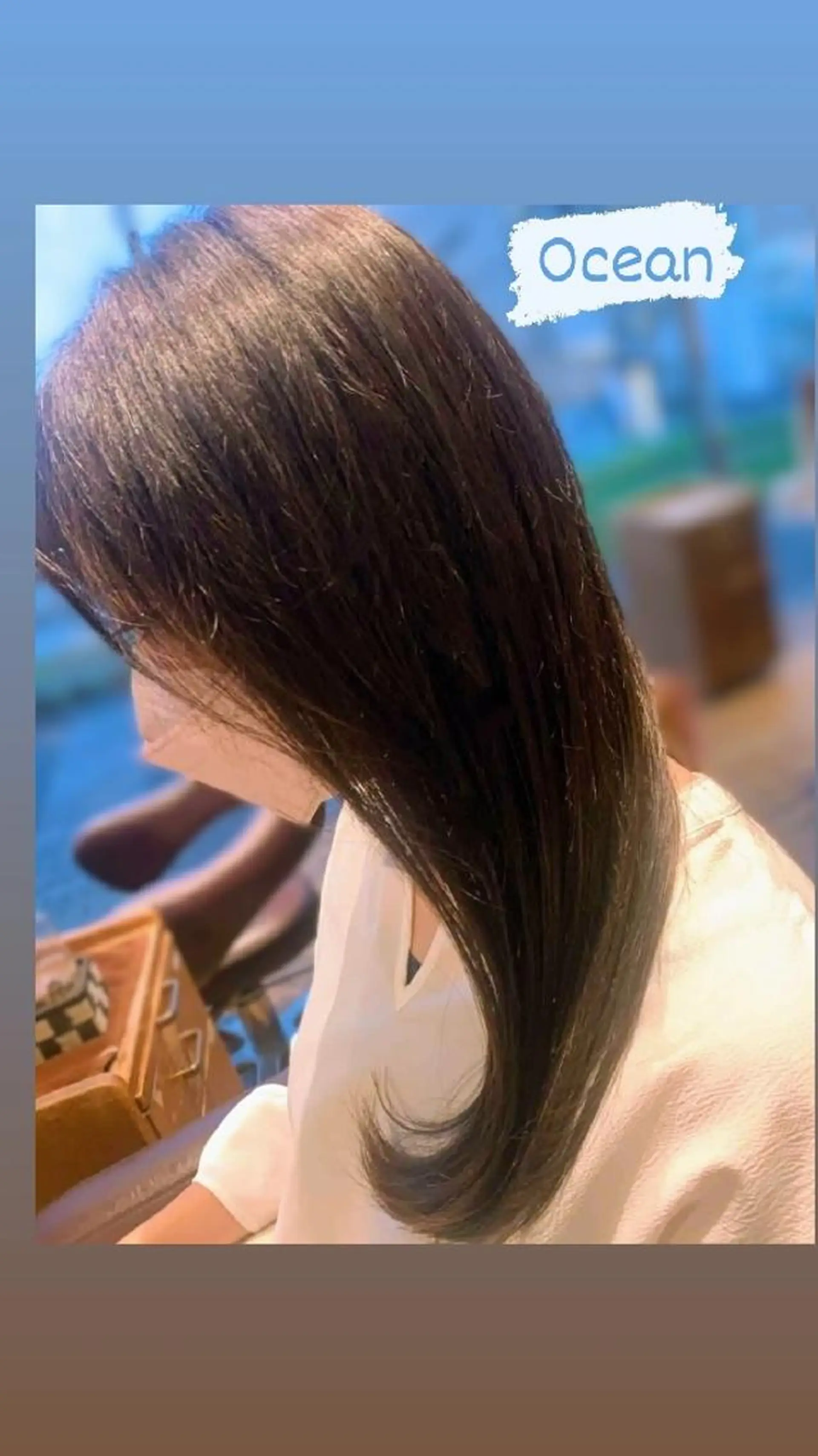 セミロング カラー 透明感カラー トリートメント 木下 峻輔/髪質改善特化のヘアスタイル