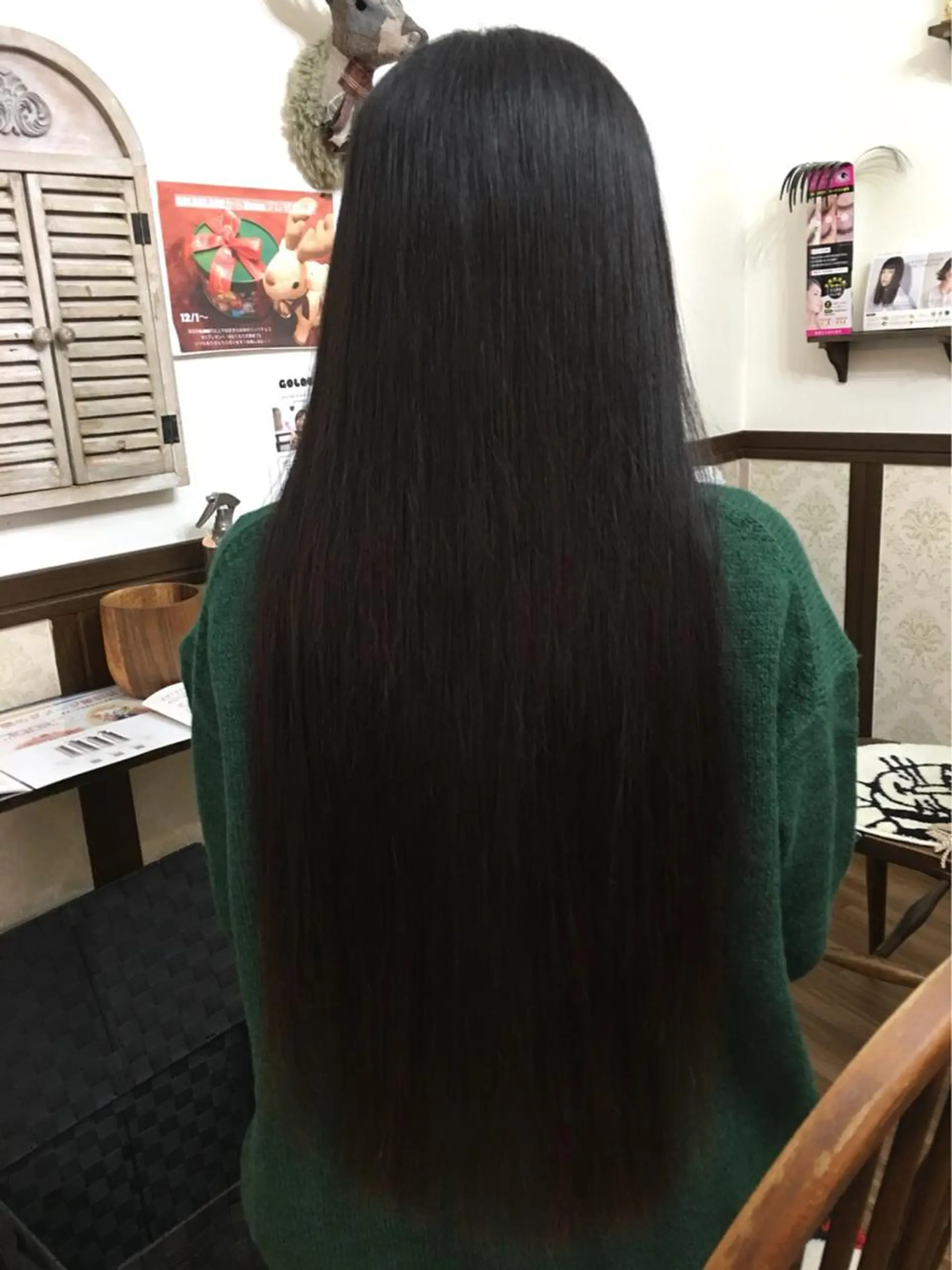 ロング 縮毛矯正 トリートメント GOLD BLACK所属・究極の艶髪！ 艶神！大矢祥央のヘアスタイル