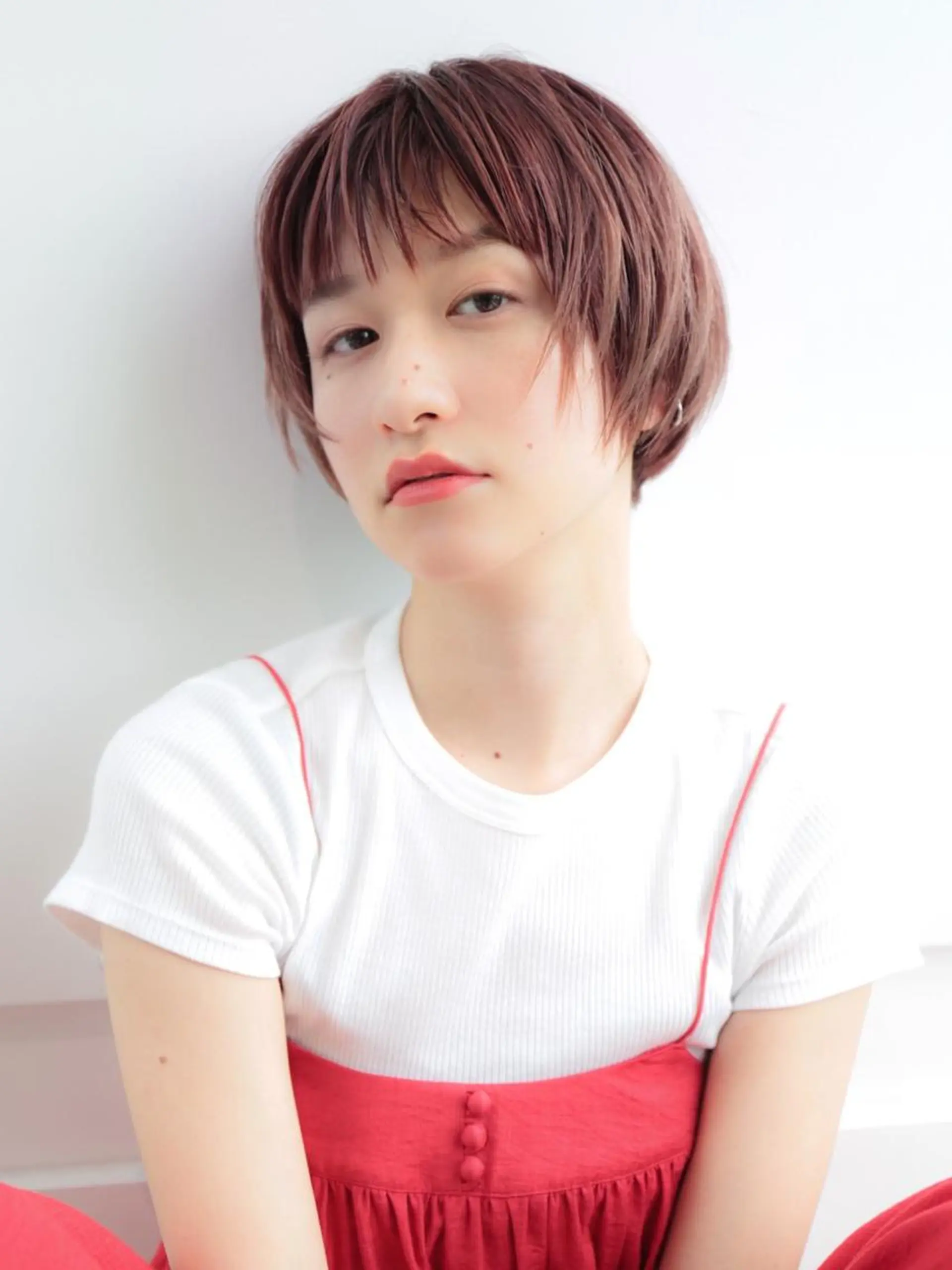 ショート 山内 愛可のヘアスタイル