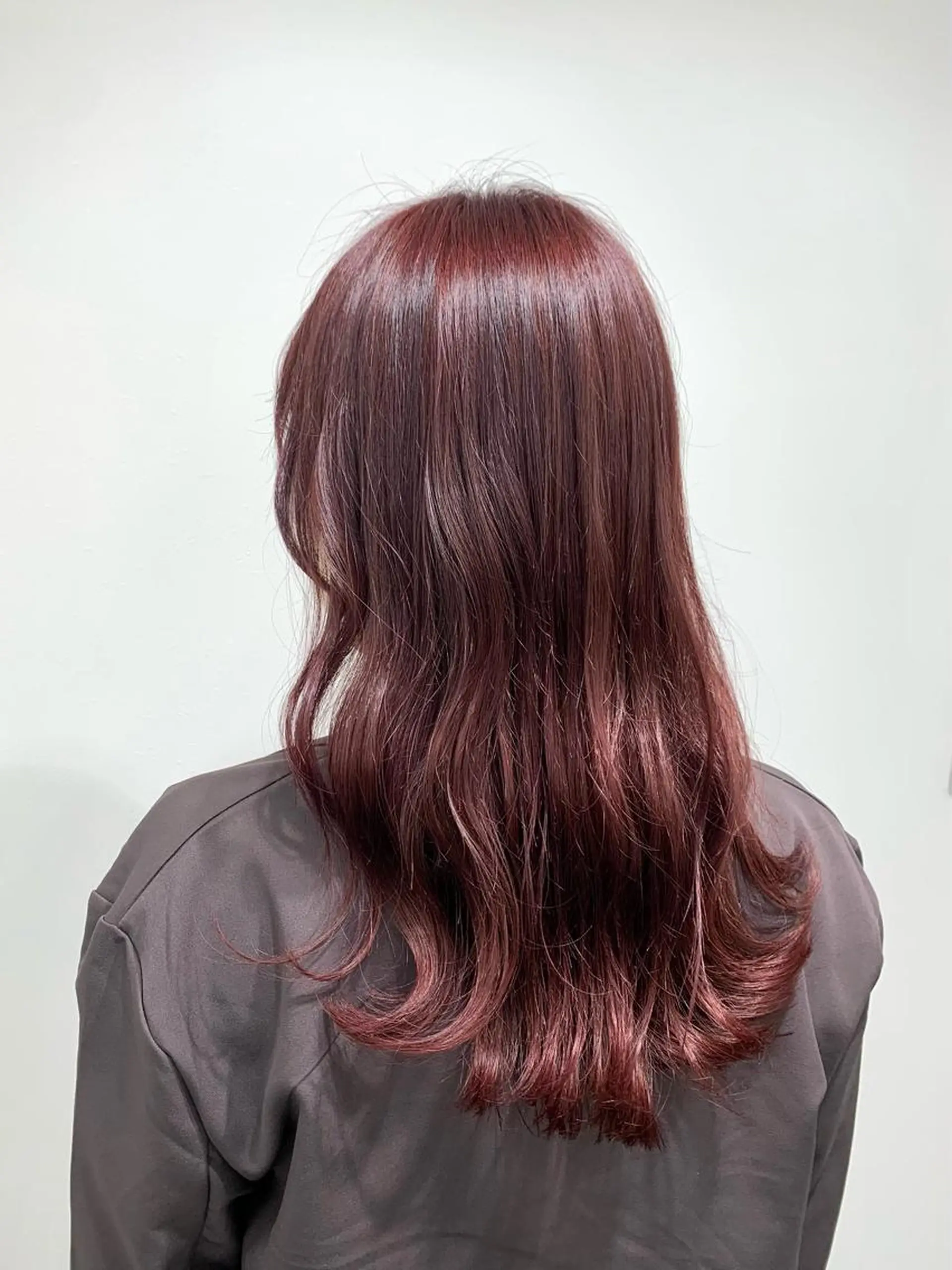 ロング カラー レイヤー ハイトーン 暖色⭐︎KANAKOのヘアスタイル