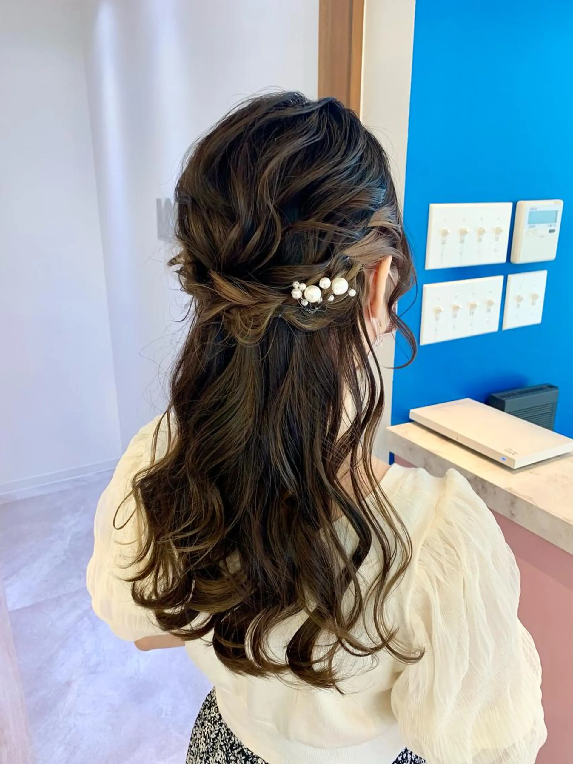 ロング カラー ヘアアレンジ 店長/ 加藤 流菜のヘアスタイル