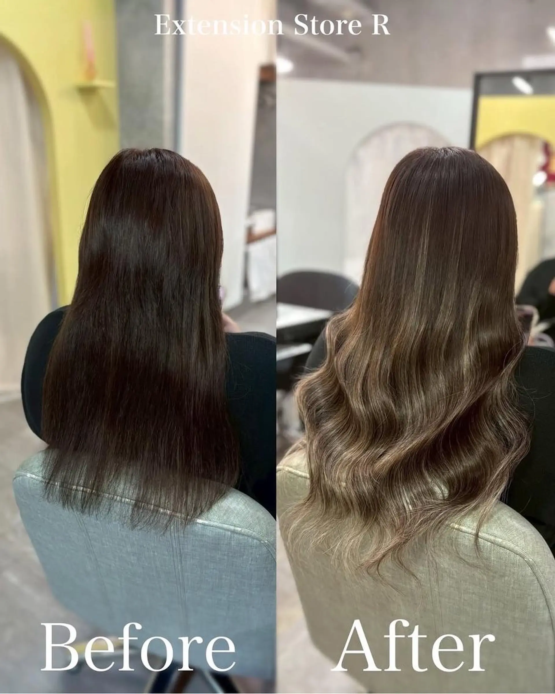 ロング レイヤーカット eye エクステ専門店Rのヘアスタイル