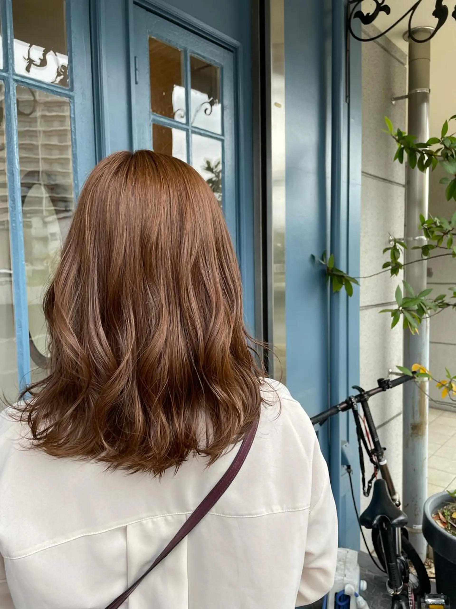 セミロング 齋藤 樹里のヘアスタイル