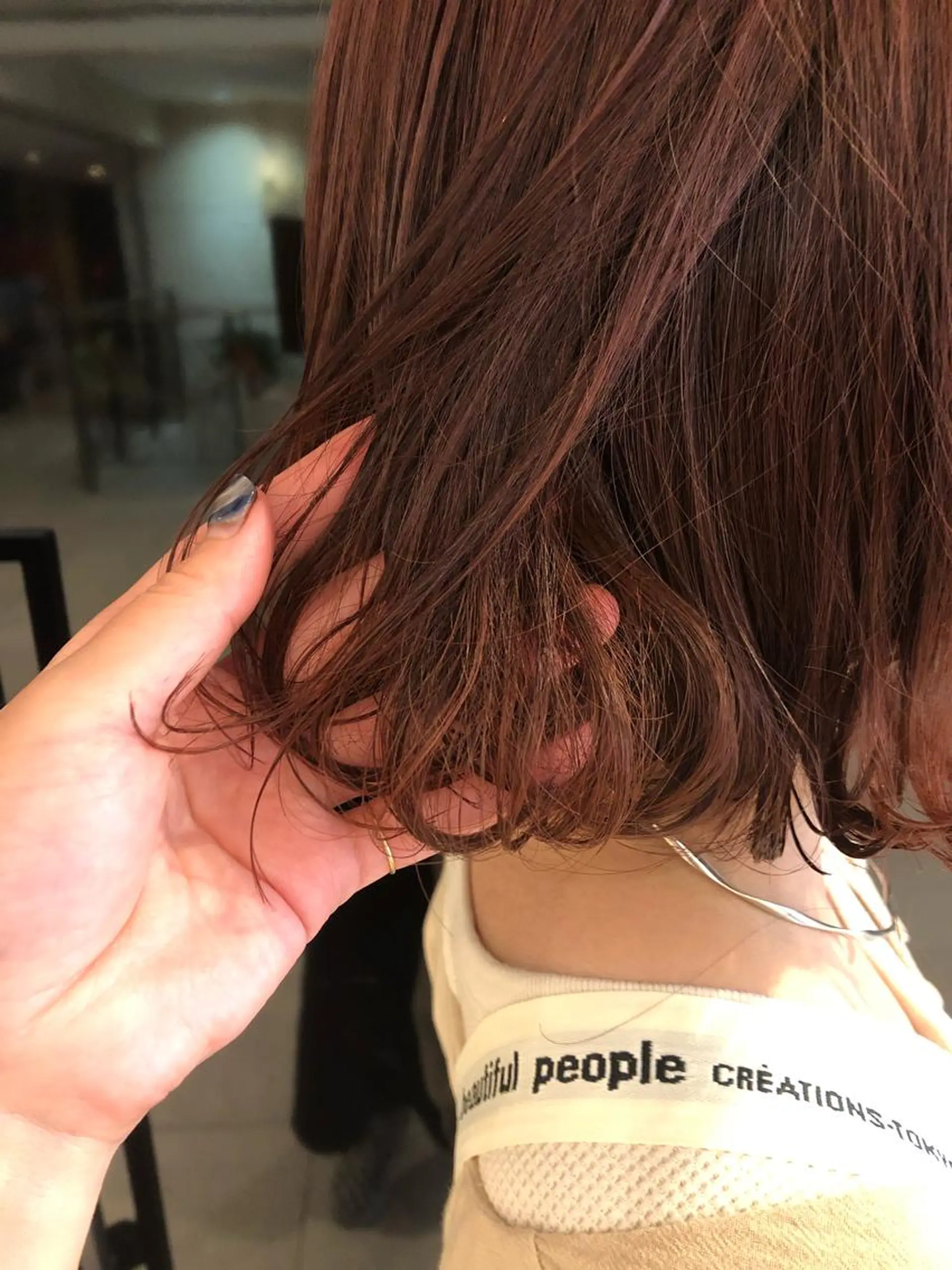 ショート カラー ボブ/ミニボブ/ 立河今日子のヘアスタイル