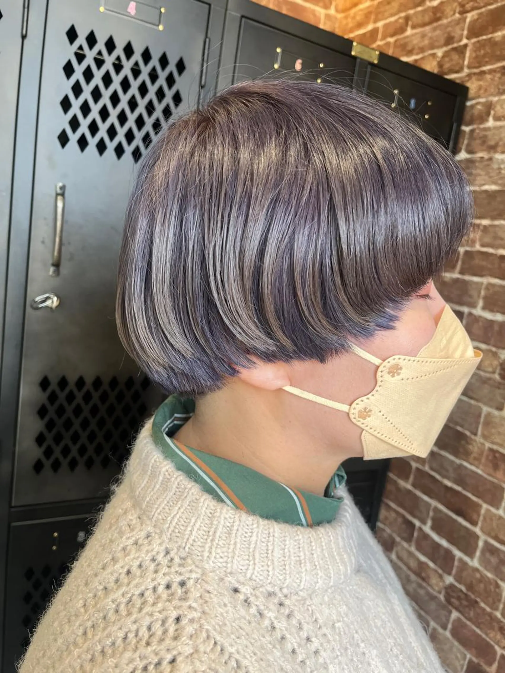 ショート カラー パーマ ヘアアレンジ メンズ キッズ ネイル マツエク・マツパ アイブロウ メンズブリーチ メンズハイライト メンズインナーカラー メンズ韓国風 ブリーチ 久木原 ゆりのヘアスタイル