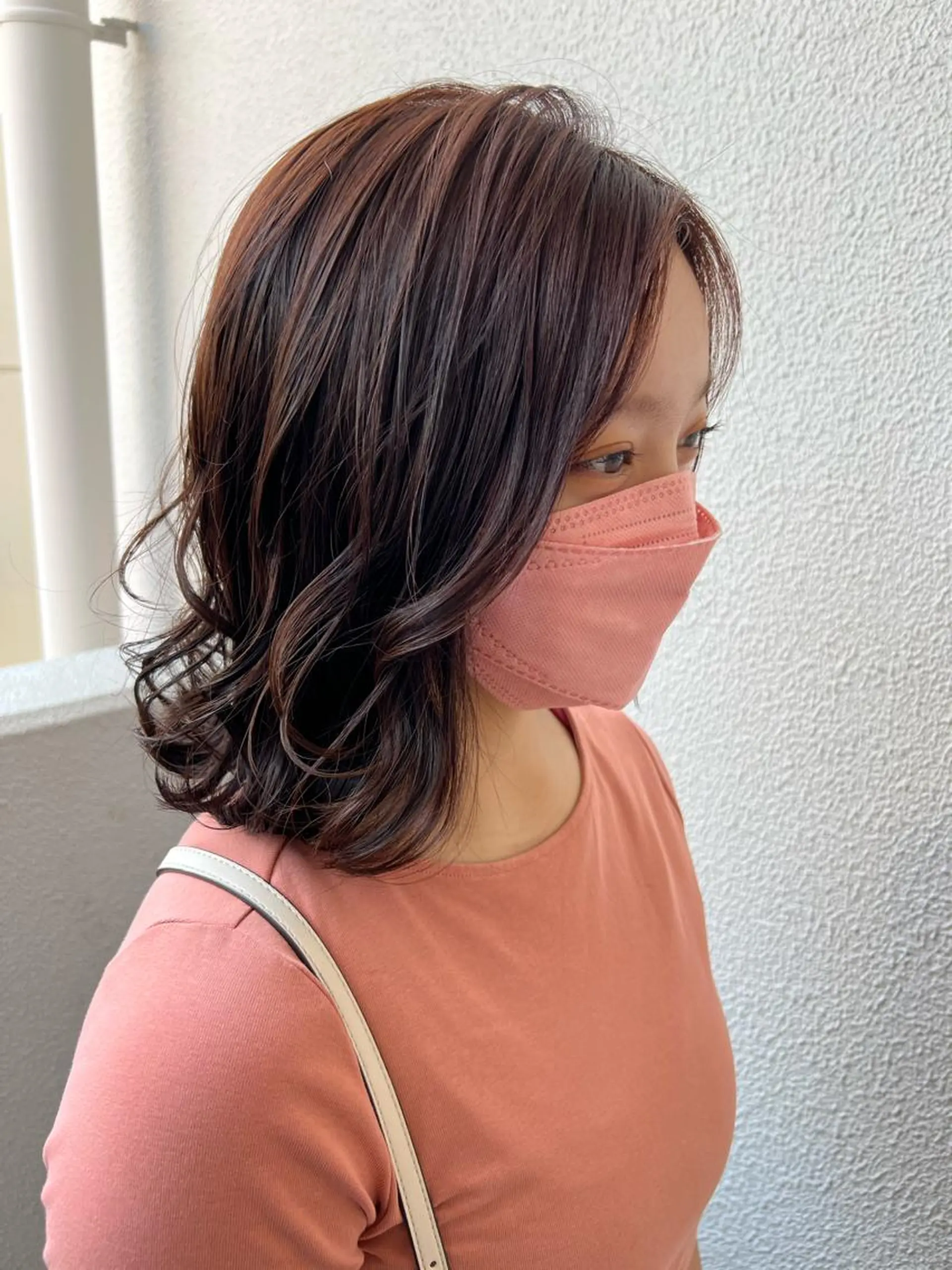 ミディアム カラー 柳澤 和也のヘアスタイル