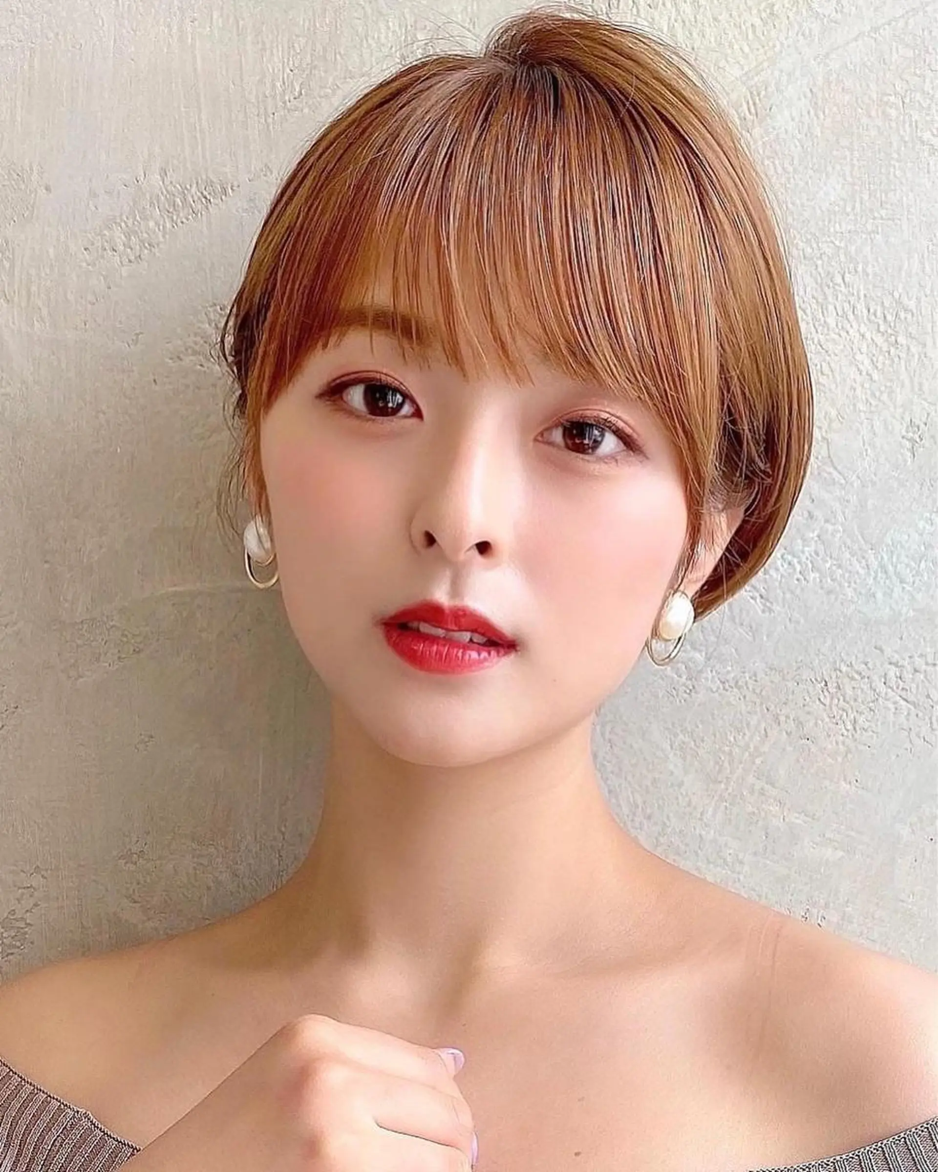 ショート ショートボブ ボブ ショートヘア On所属・新宿　ショート・ボブ カットモデル募集のヘアスタイル