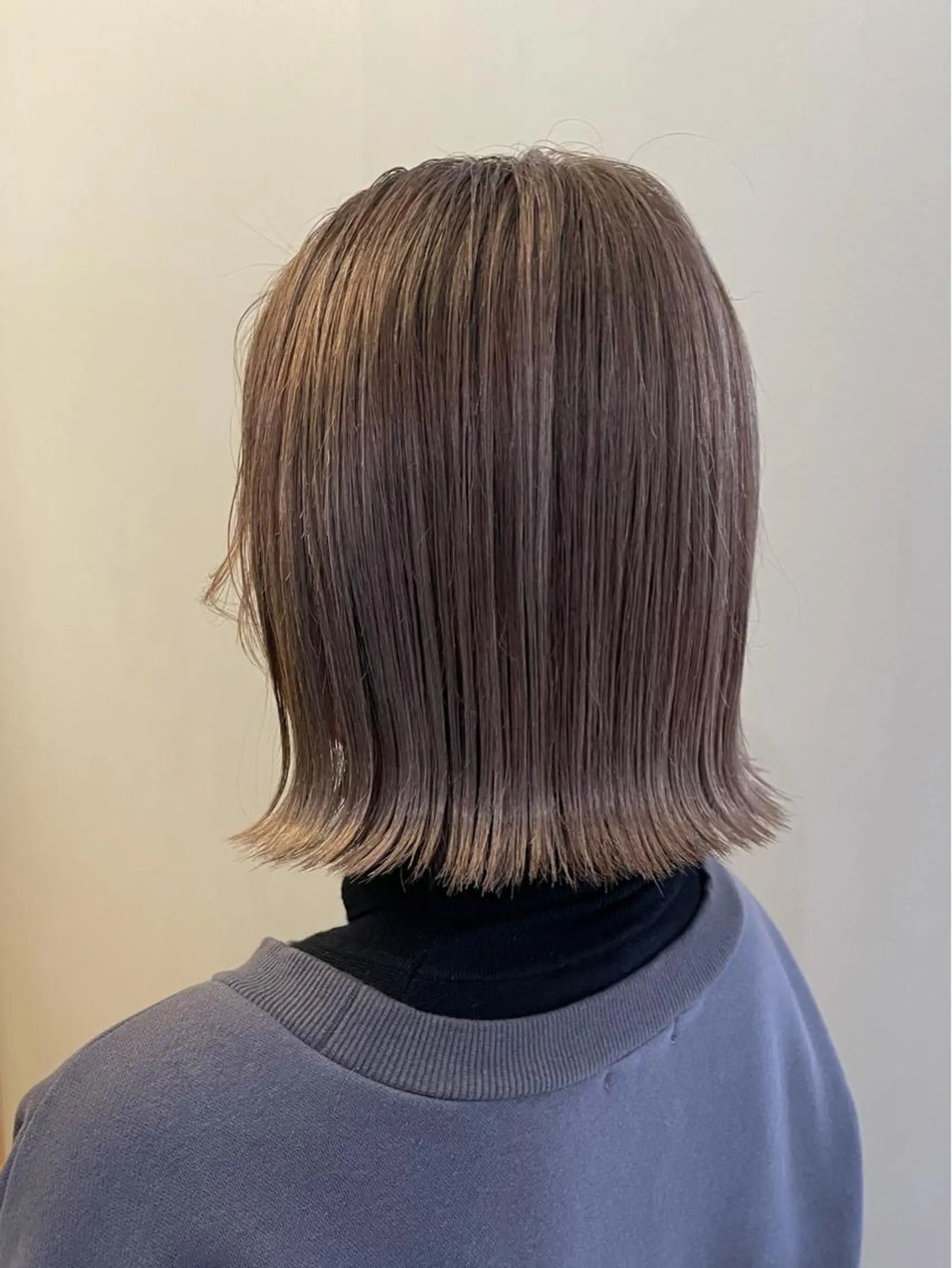 ミディアム ヘアカラー トリートメント MISATO THIRD SHOPのヘアスタイル