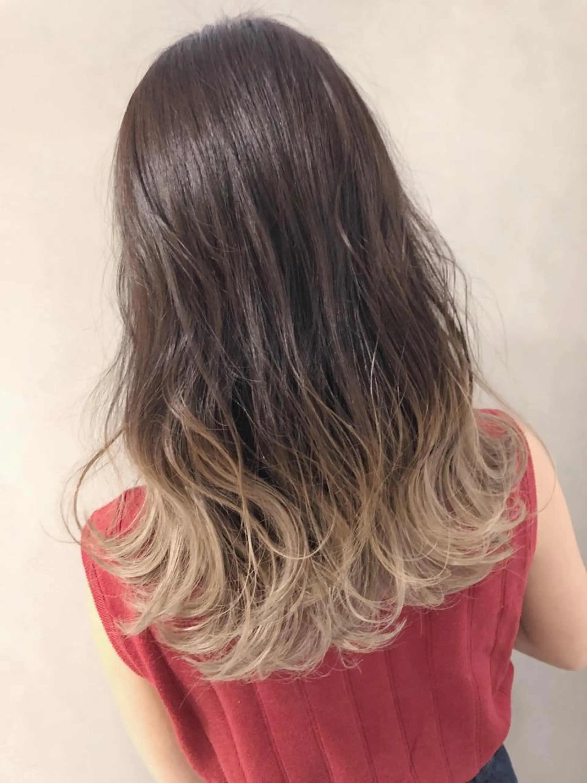セミロング カラー ヘアカラー トリートメント 🧡ショートの達人 🧡SHOのヘアスタイル