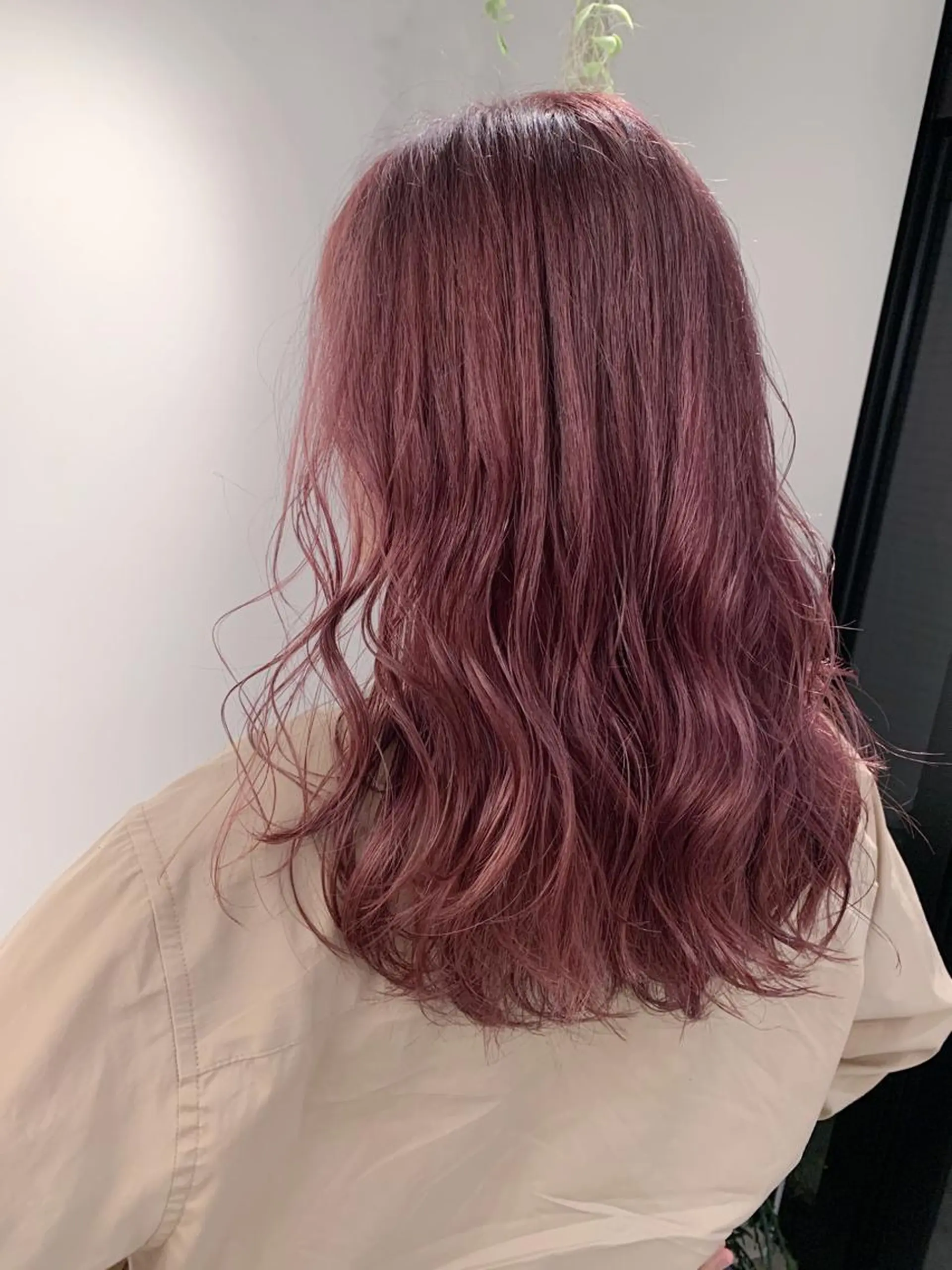 セミロング カラー ピンクカラー 【完全マンツー 恵比寿】佐藤 翔のヘアスタイル