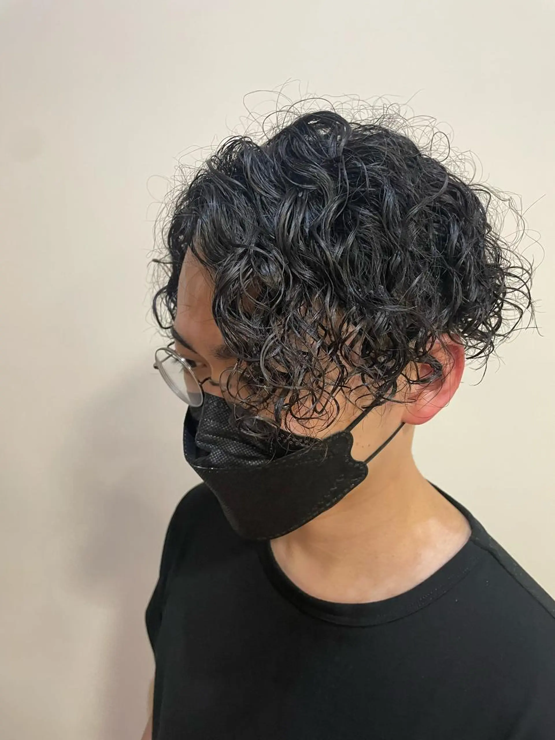 パーマ ミニボブ/レイヤー ボブ/渋谷/ 宍戸のヘアスタイル