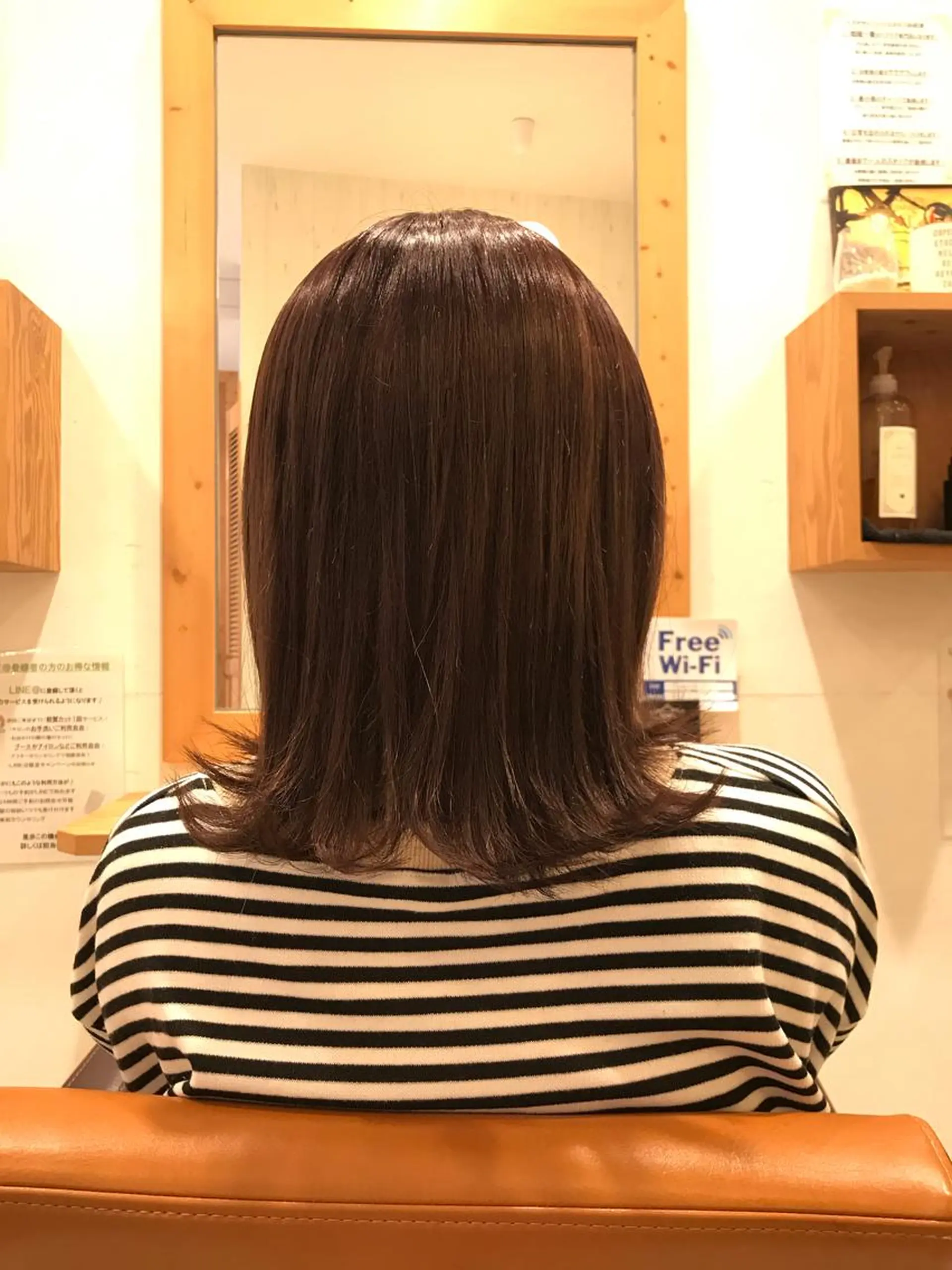 ミディアム カット トリートメント TELA HAIR 幕張本郷店 千尋のヘアスタイル