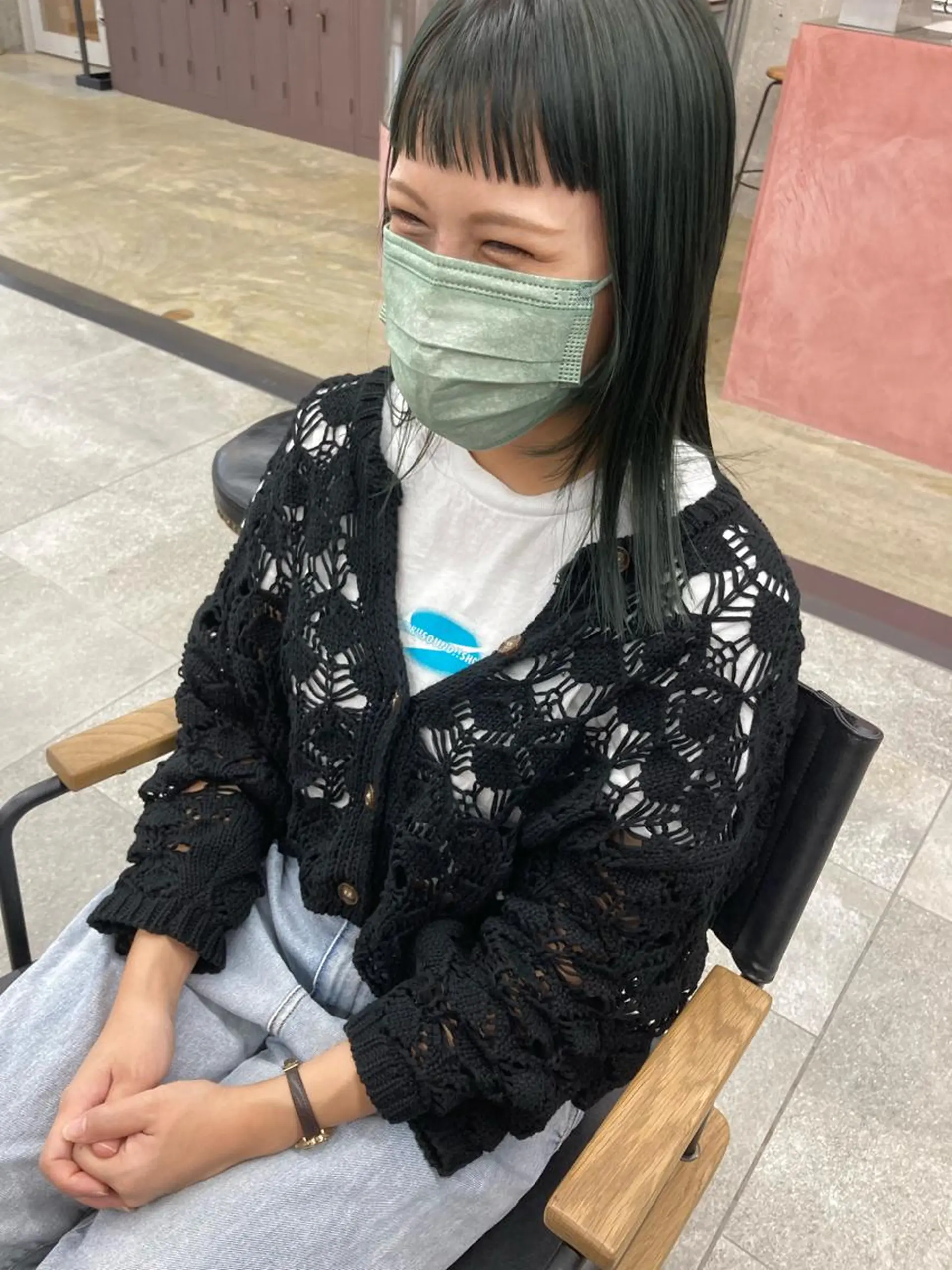 セミロング カラー オン眉 カット 小木曽智美 /ボブ/ショートのヘアスタイル