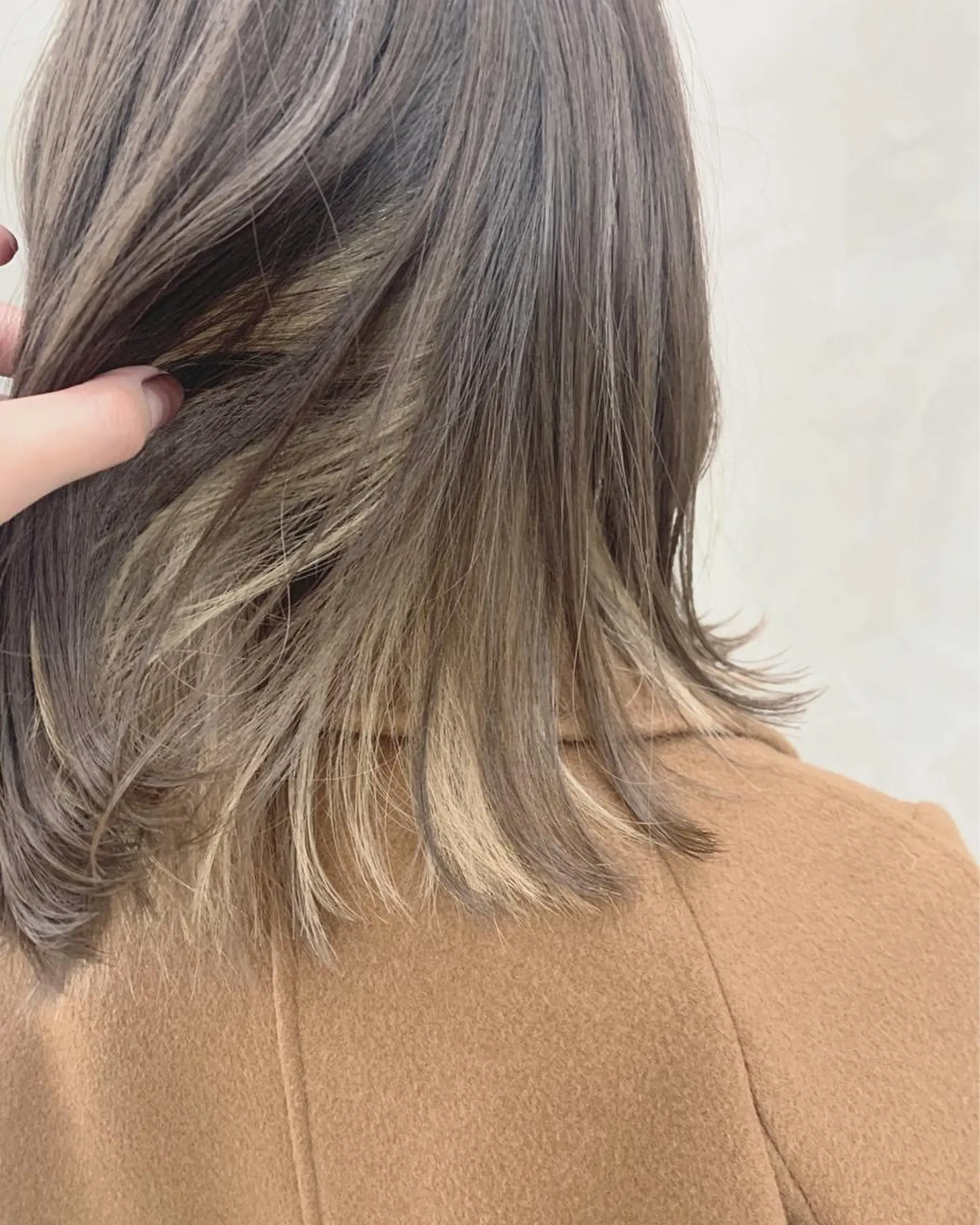 ミディアム カラー suu所属・🐝 hachi🐝のヘアスタイル