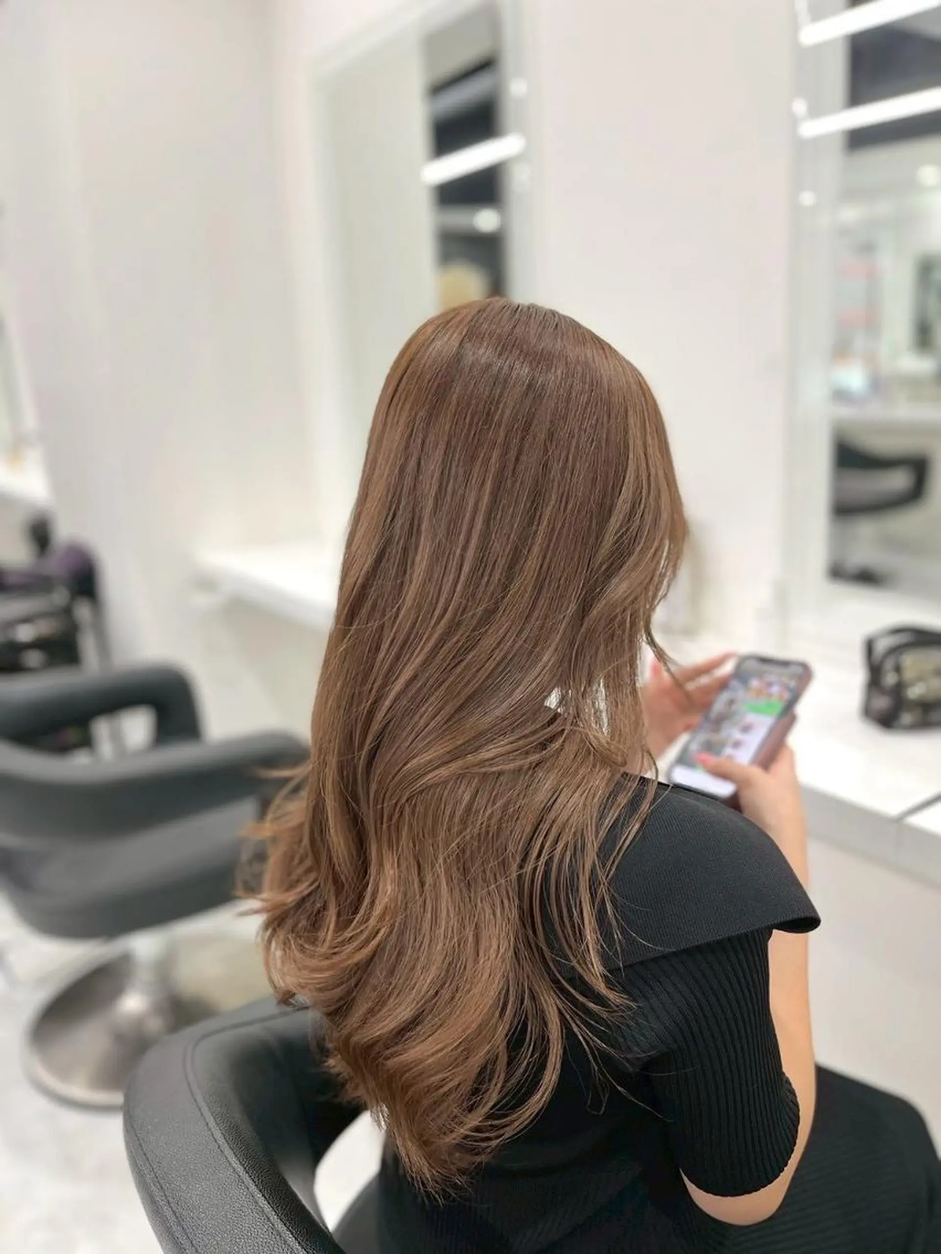 カラー 透明感・似合わせ カラー🌼池袋美容室のヘアスタイル