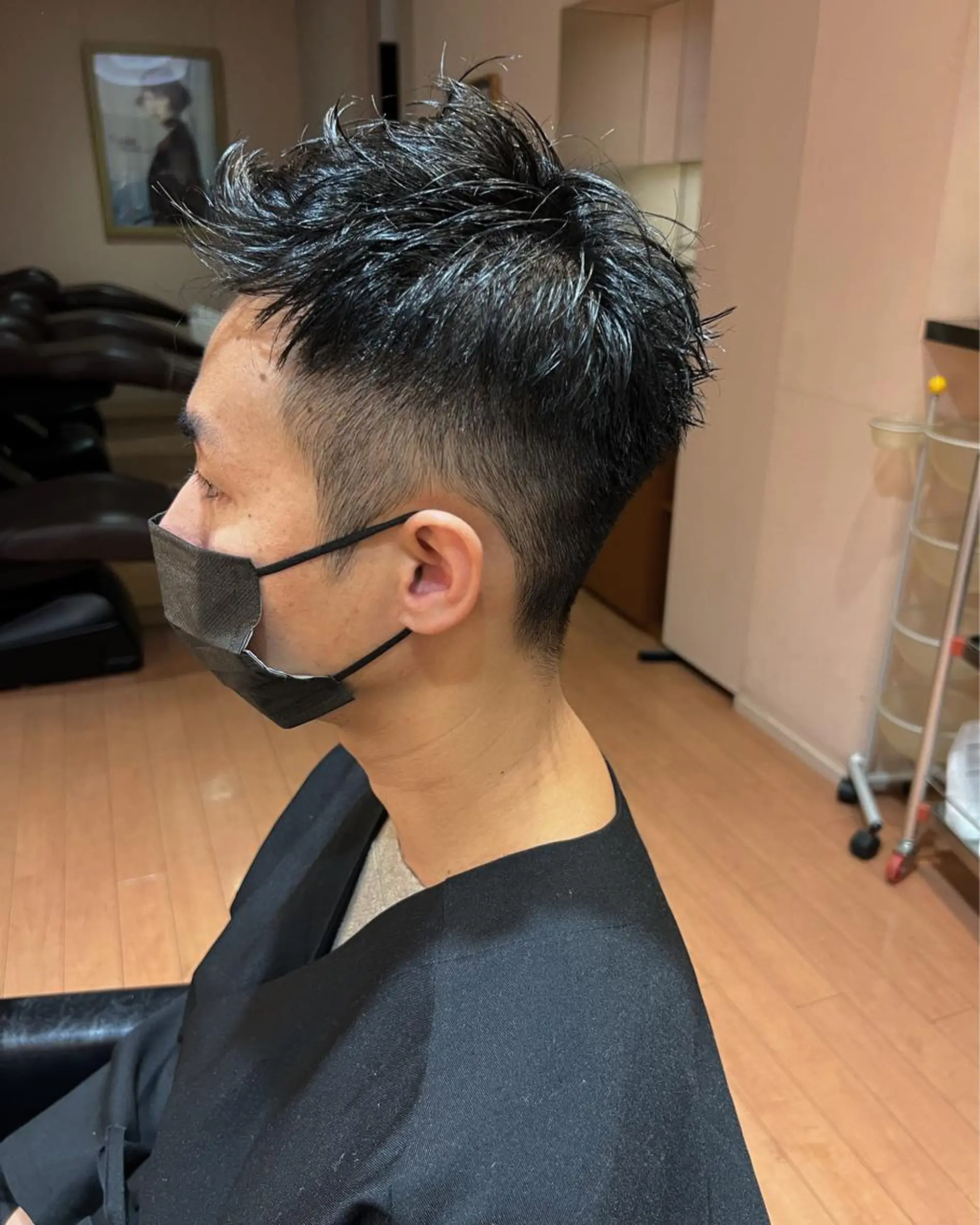 ショート メンズ 柴田 綺音のヘアスタイル