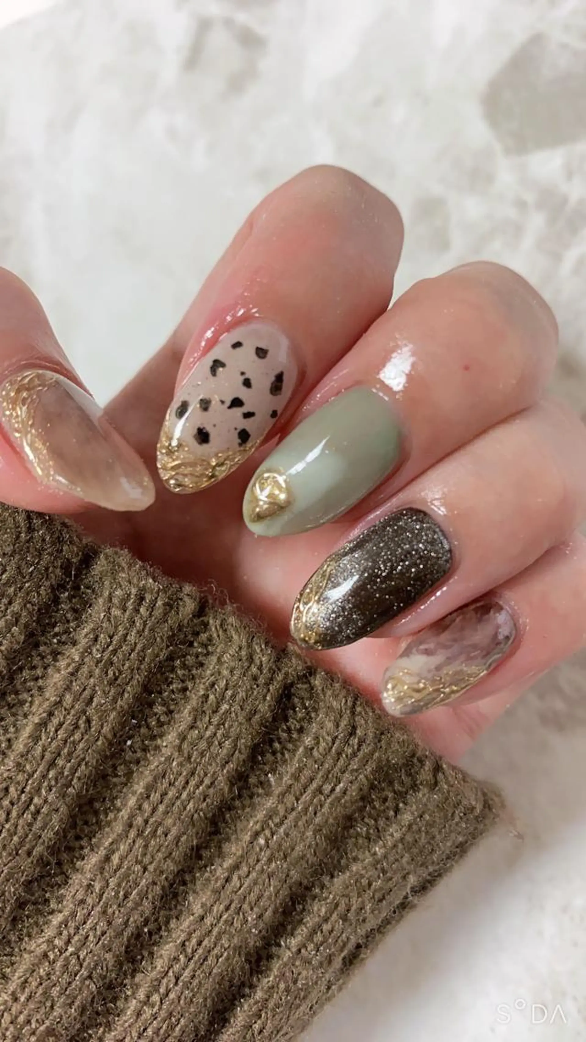 セミロング ネイル nail salon Lianのネイルデザイン