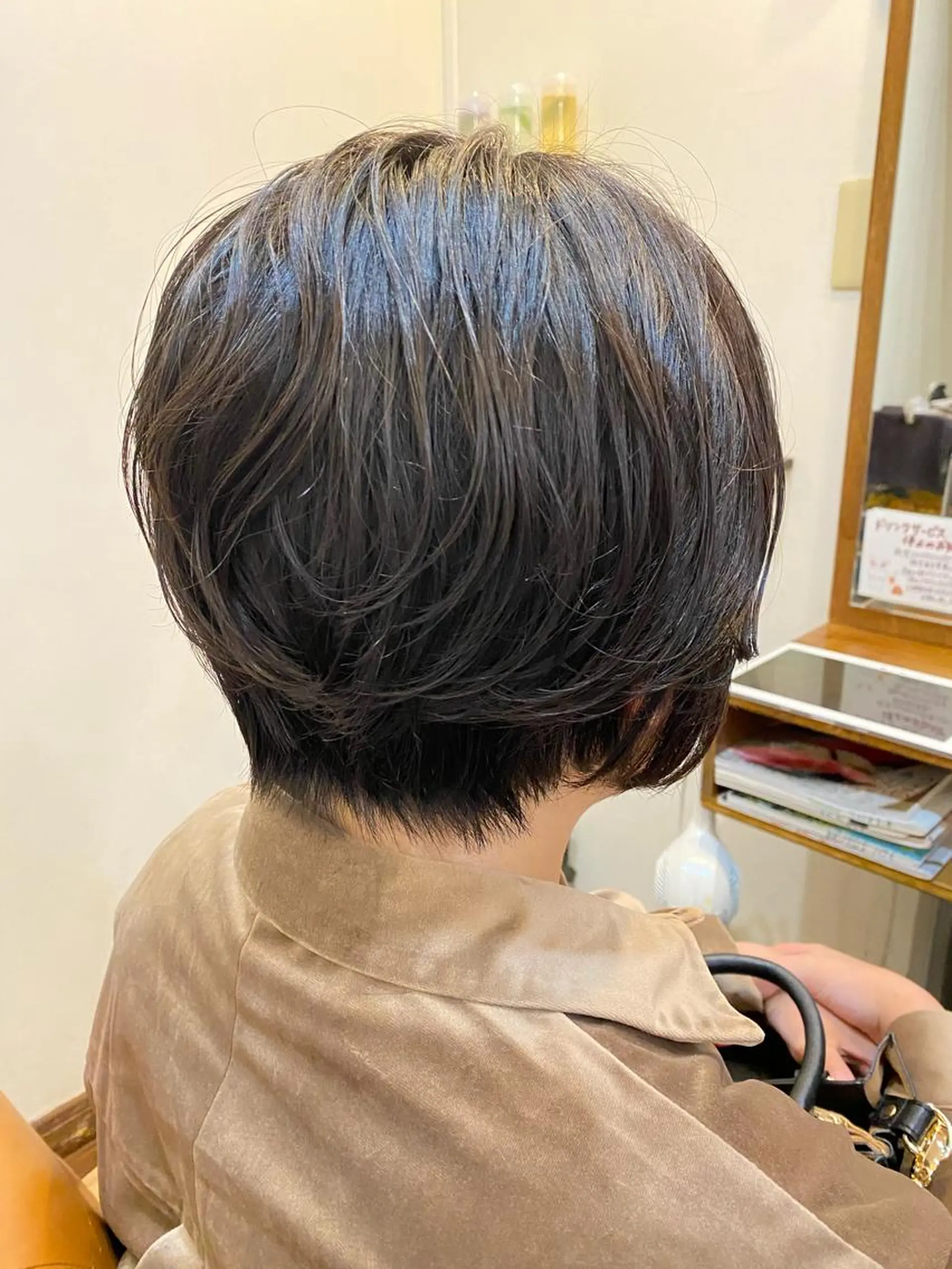 ショート パーマ chakura めいのヘアスタイル