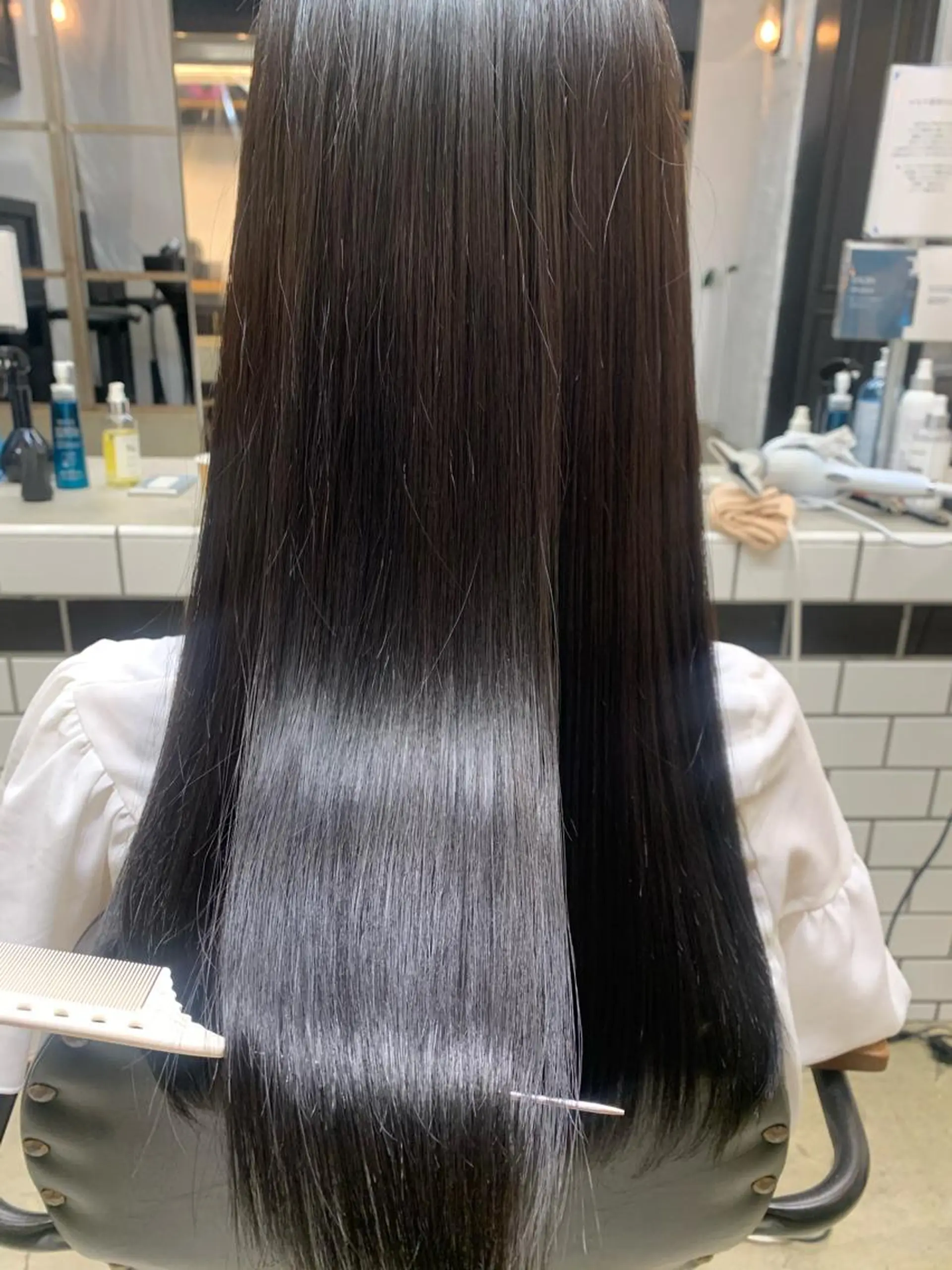 セミロング セミロングパーマ 韓国風ヘア トリートメント トップ スタイリストのヘアスタイル