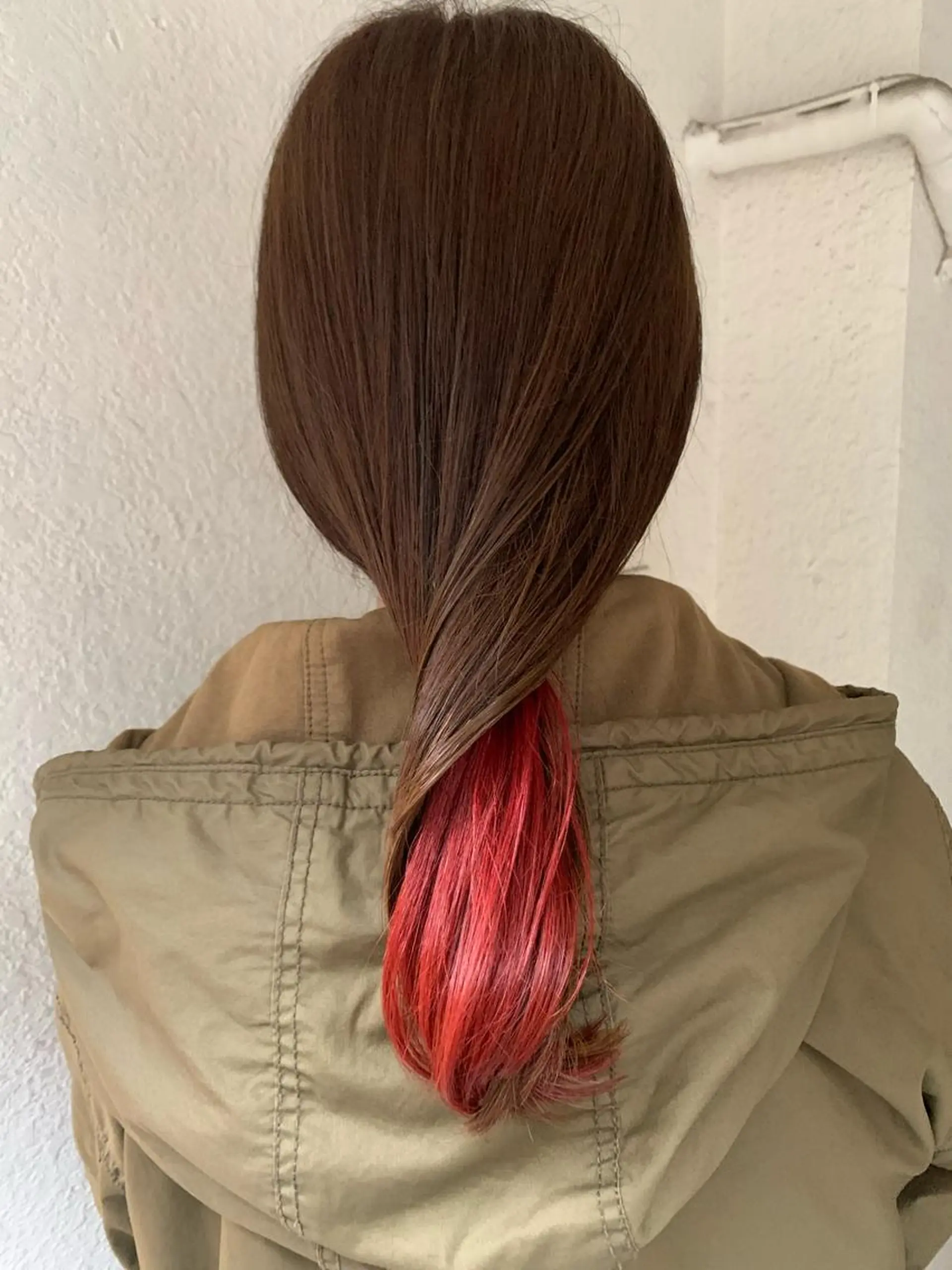 ロング ハイライト✖️ 暗髪🤎Nahoのヘアスタイル