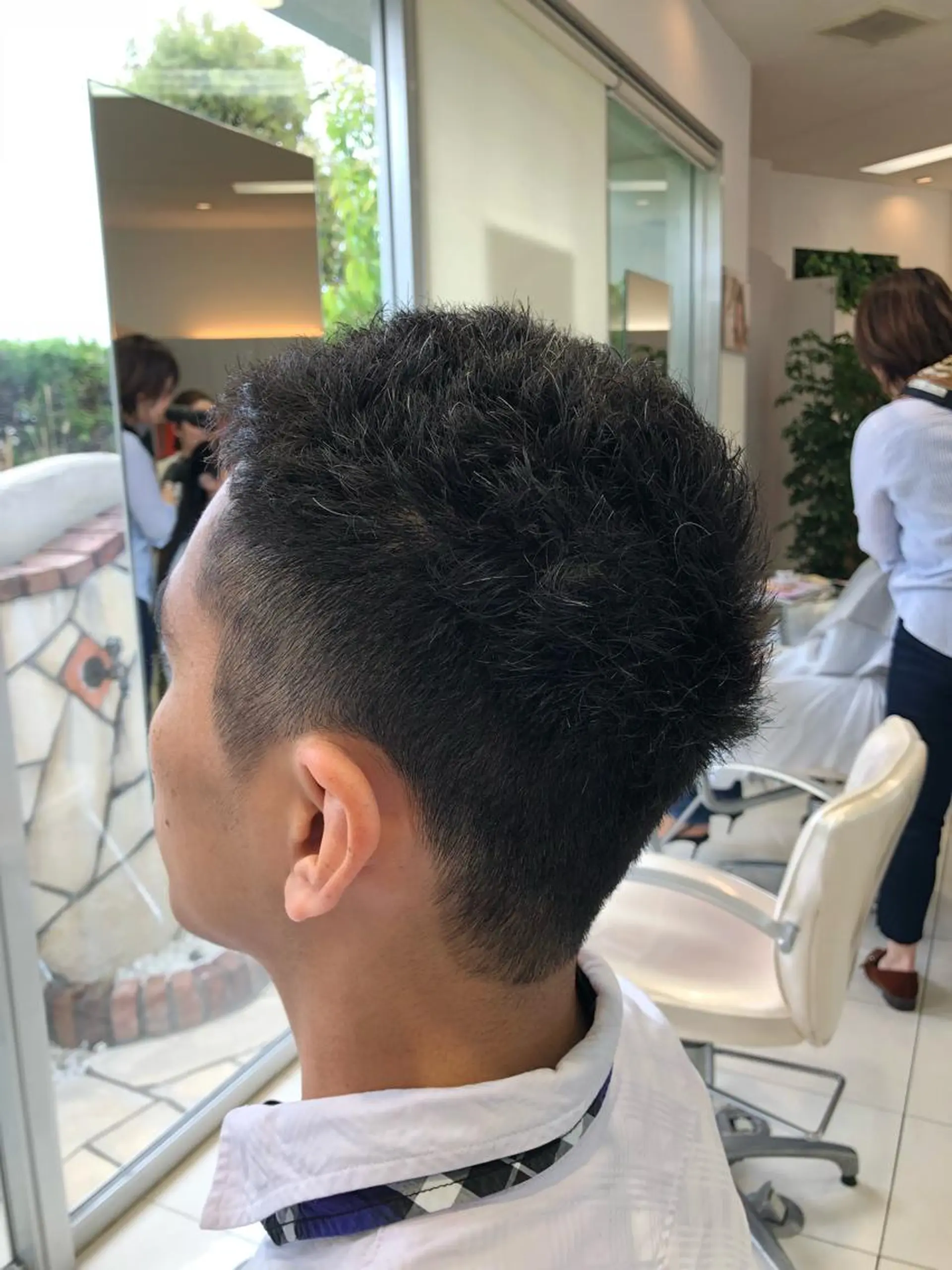 メンズ 刈り上げ メンズベリーショート カット パーマ メンズカット特化✂︎ SHINGO 本厚木のヘアスタイル