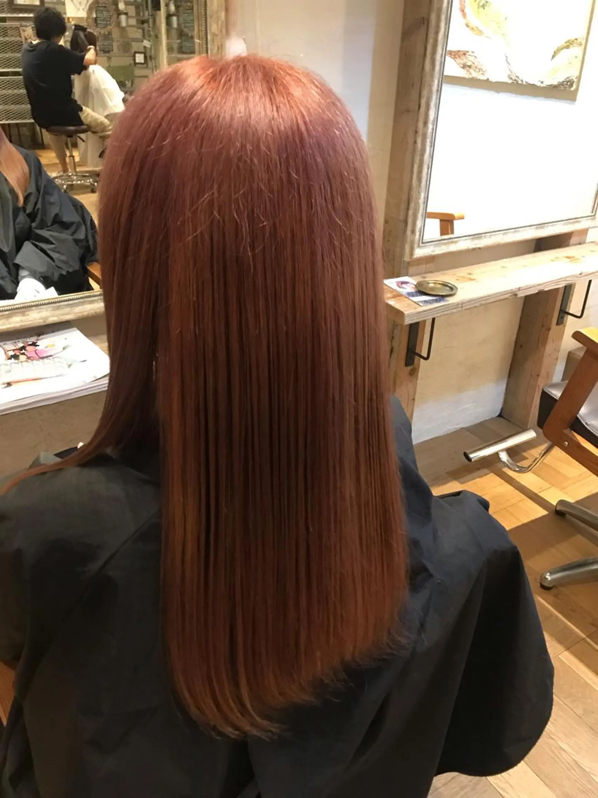 ロング カット ヘアカラー トリートメント 青木 啓輔のヘアスタイル